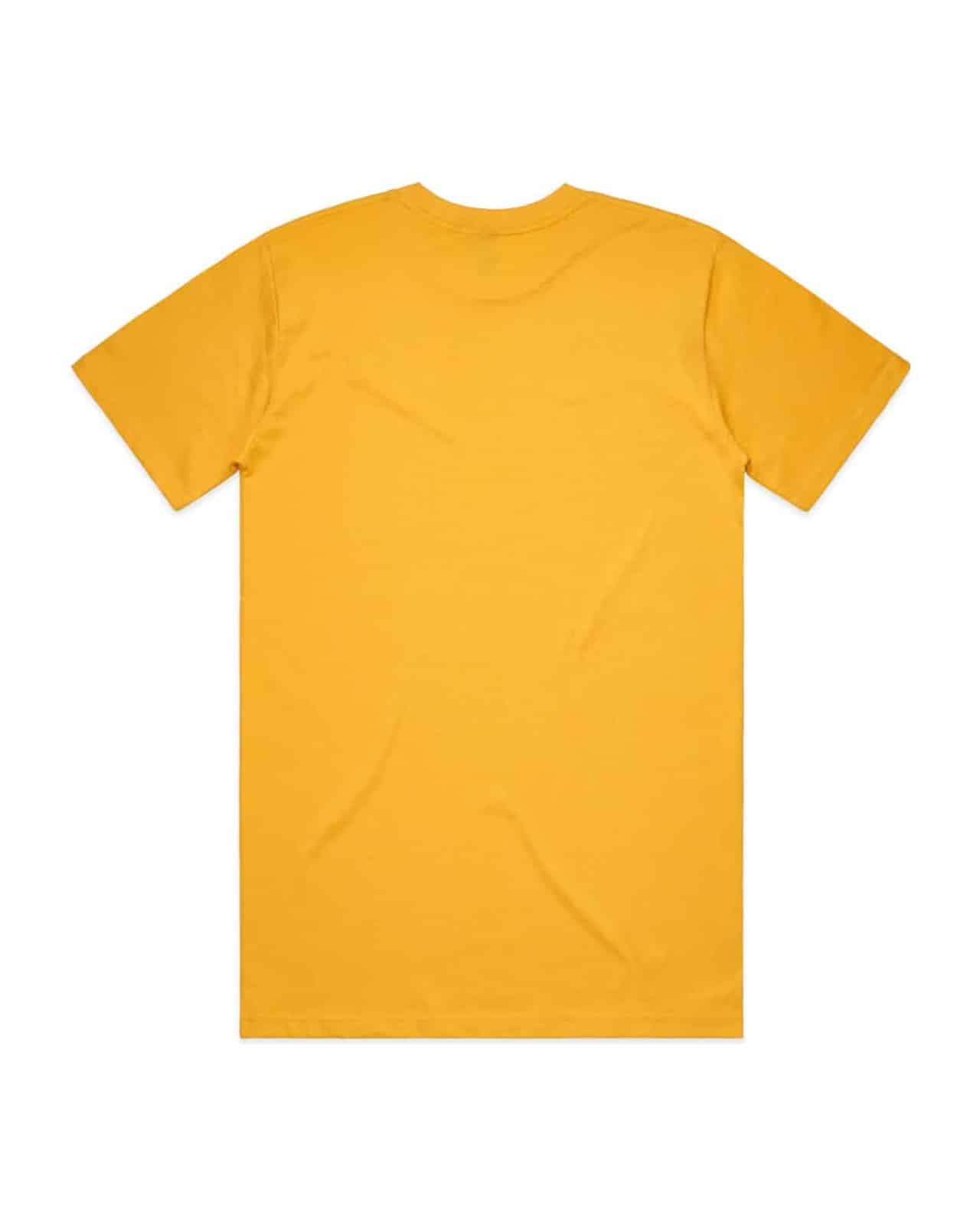 AS Colour 5026 T-Shirt Yellow – Rückseite