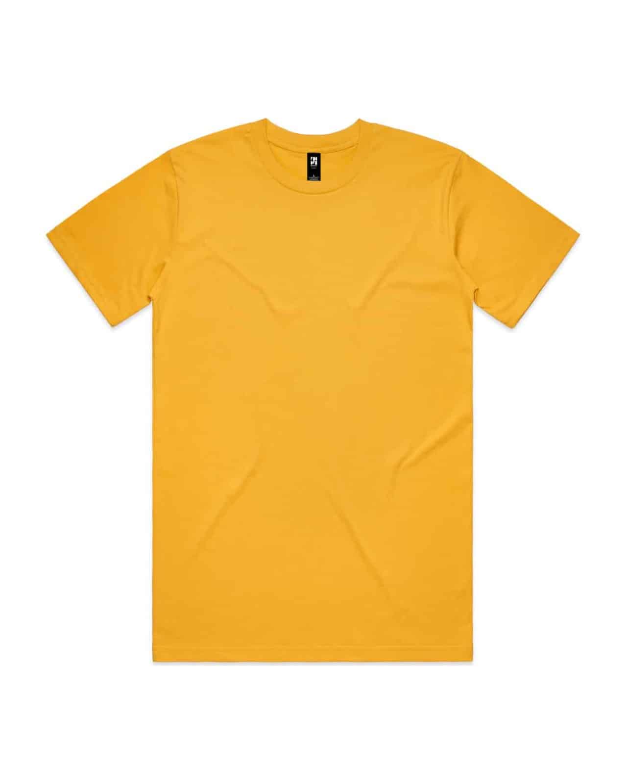 AS Colour 5026 T-Shirt Yellow – Vorderseite