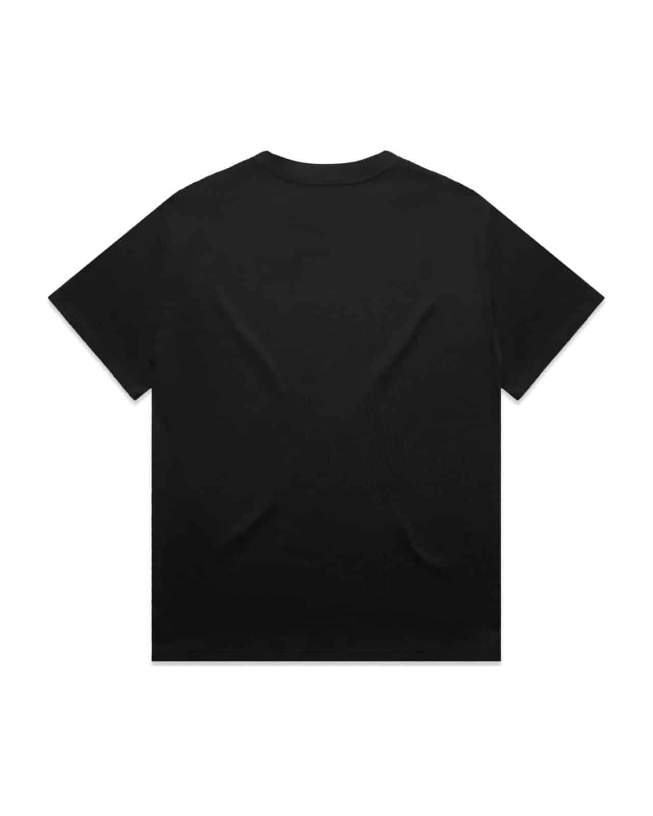 AS Colour 5080 T-Shirt Black – Rückseite