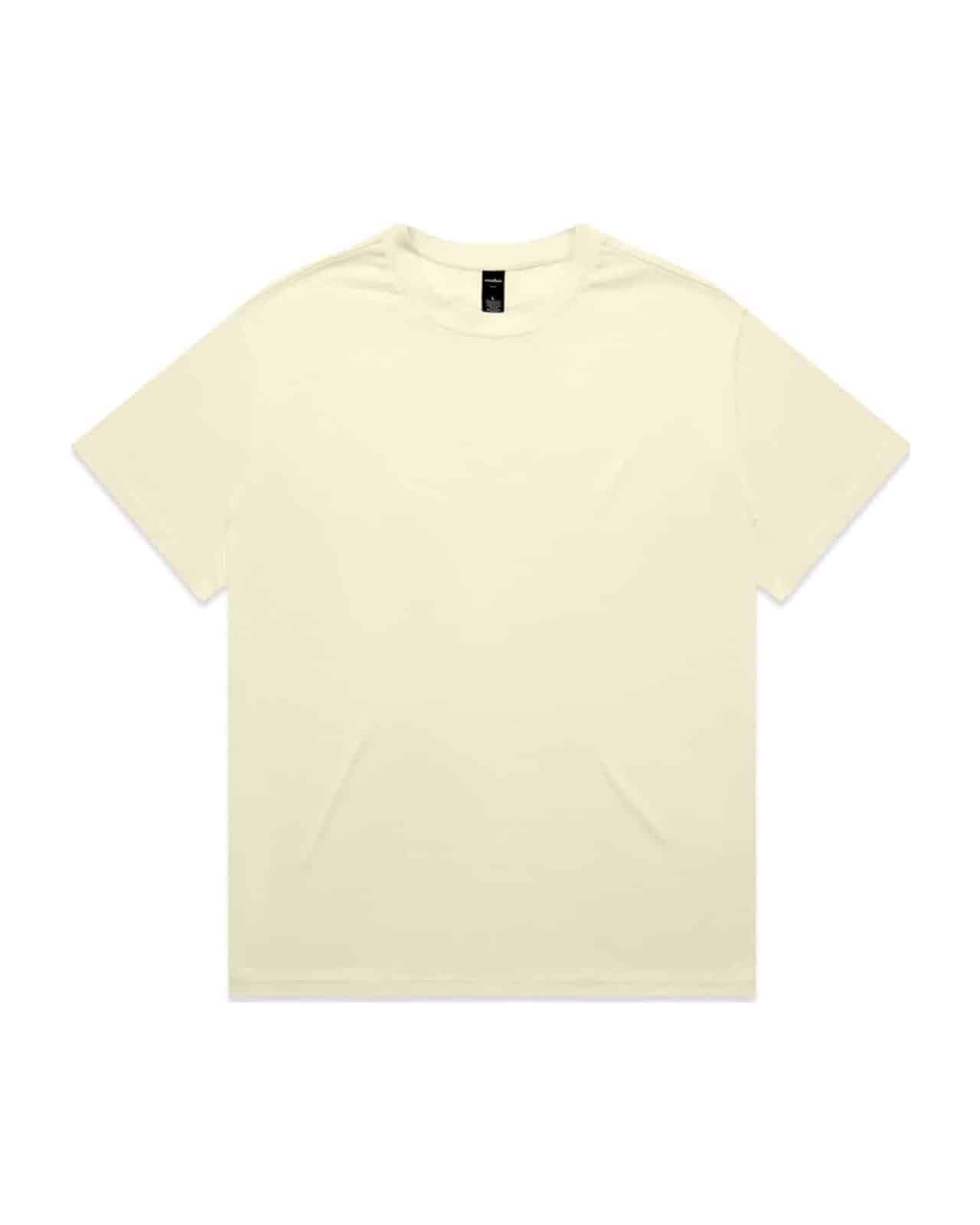 AS Colour 5080 T-Shirt Butter – Vorderseite