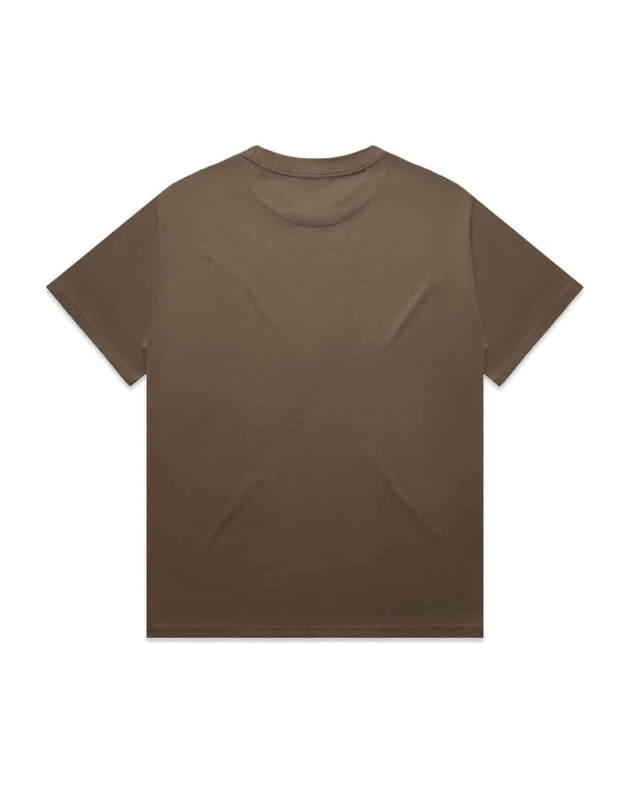 AS Colour 5080 T-Shirt Walnut – Rückseite