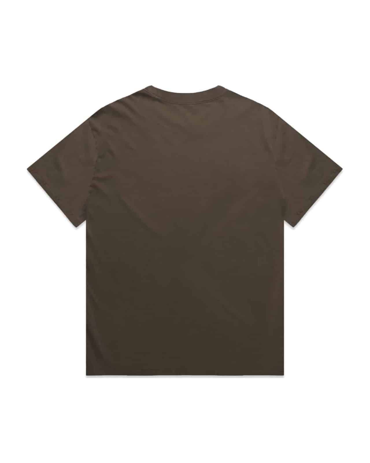 AS Colour 5082 T-Shirt Faded Brown – Rückseite