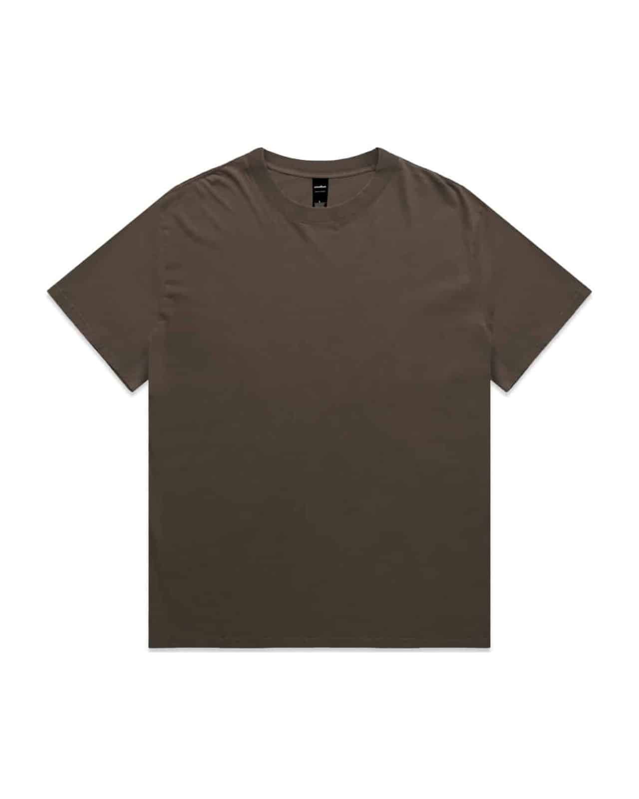 AS Colour 5082 T-Shirt Faded Brown – Vorderseite