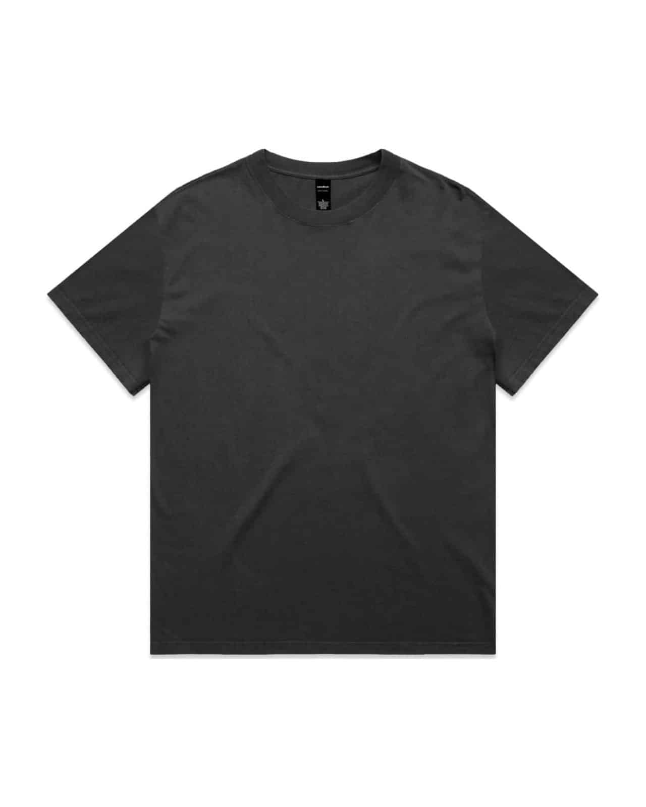 AS Colour 5082 T-Shirt Faded Coal – Vorderseite