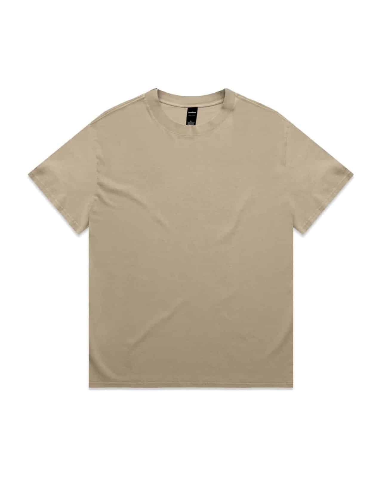 AS Colour 5082 T-Shirt Faded Khaki – Vorderseite