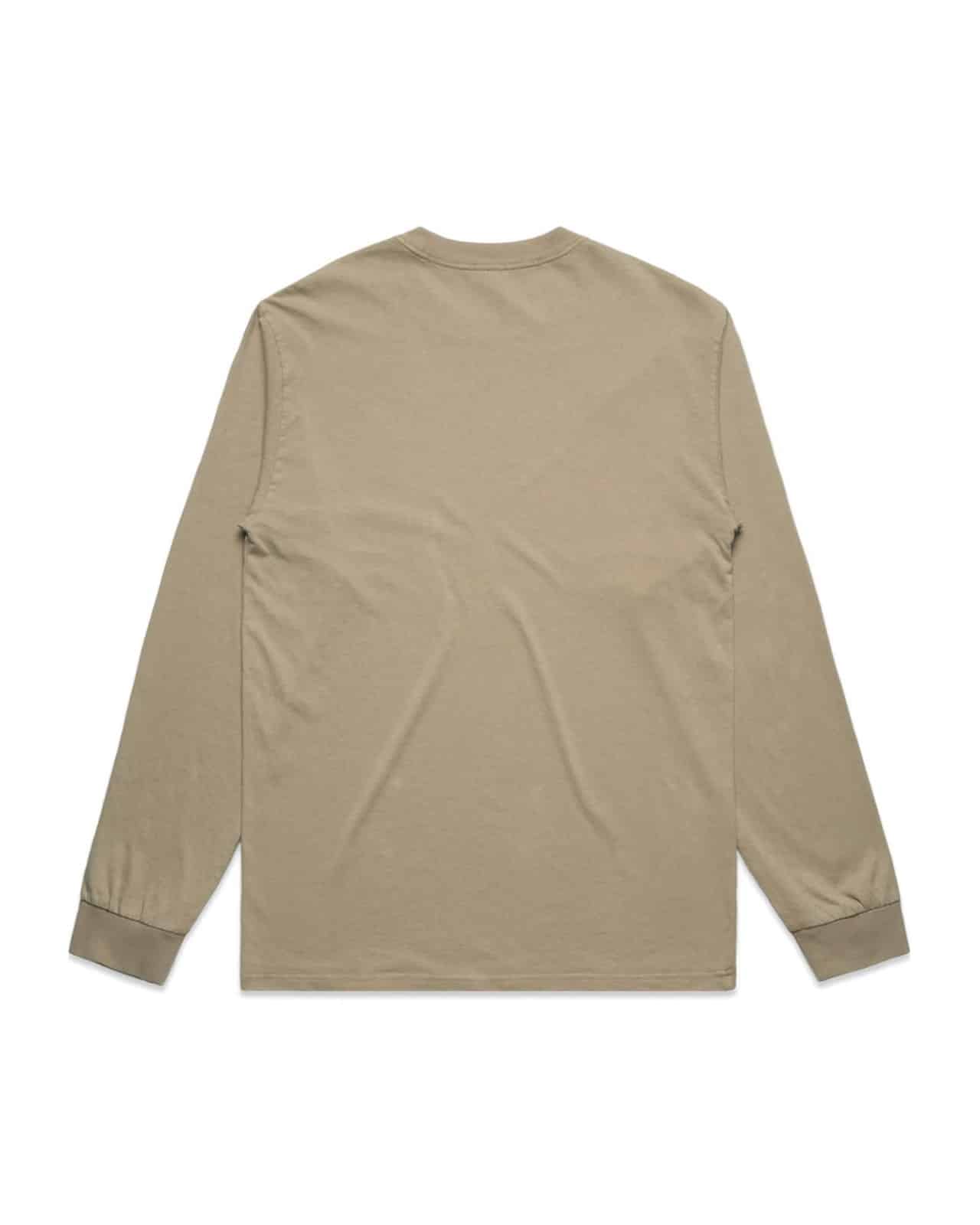 AS Colour 5083 T-Shirt Faded Khaki – Rückseite