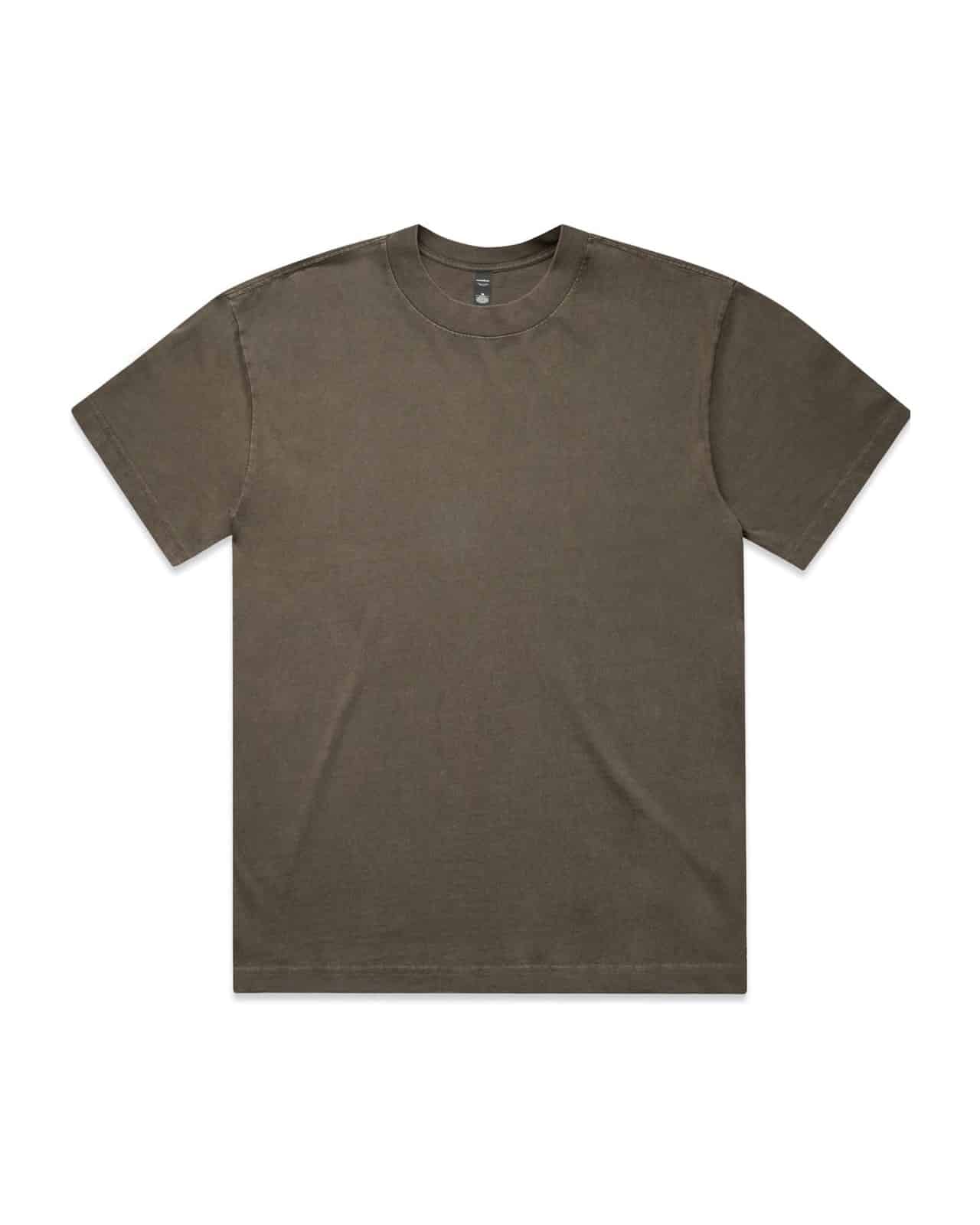 AS Colour 5086 T-Shirt Faded Brown – Vorderseite