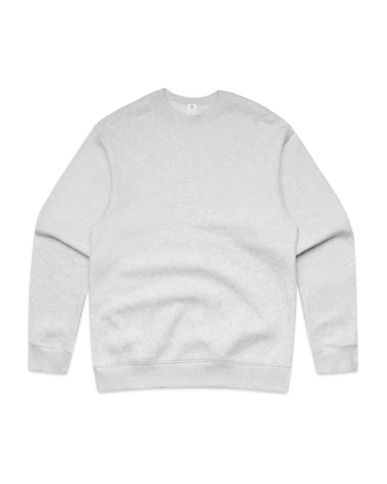 AS Colour 5160 Shirt White Heather – Vorderseite
