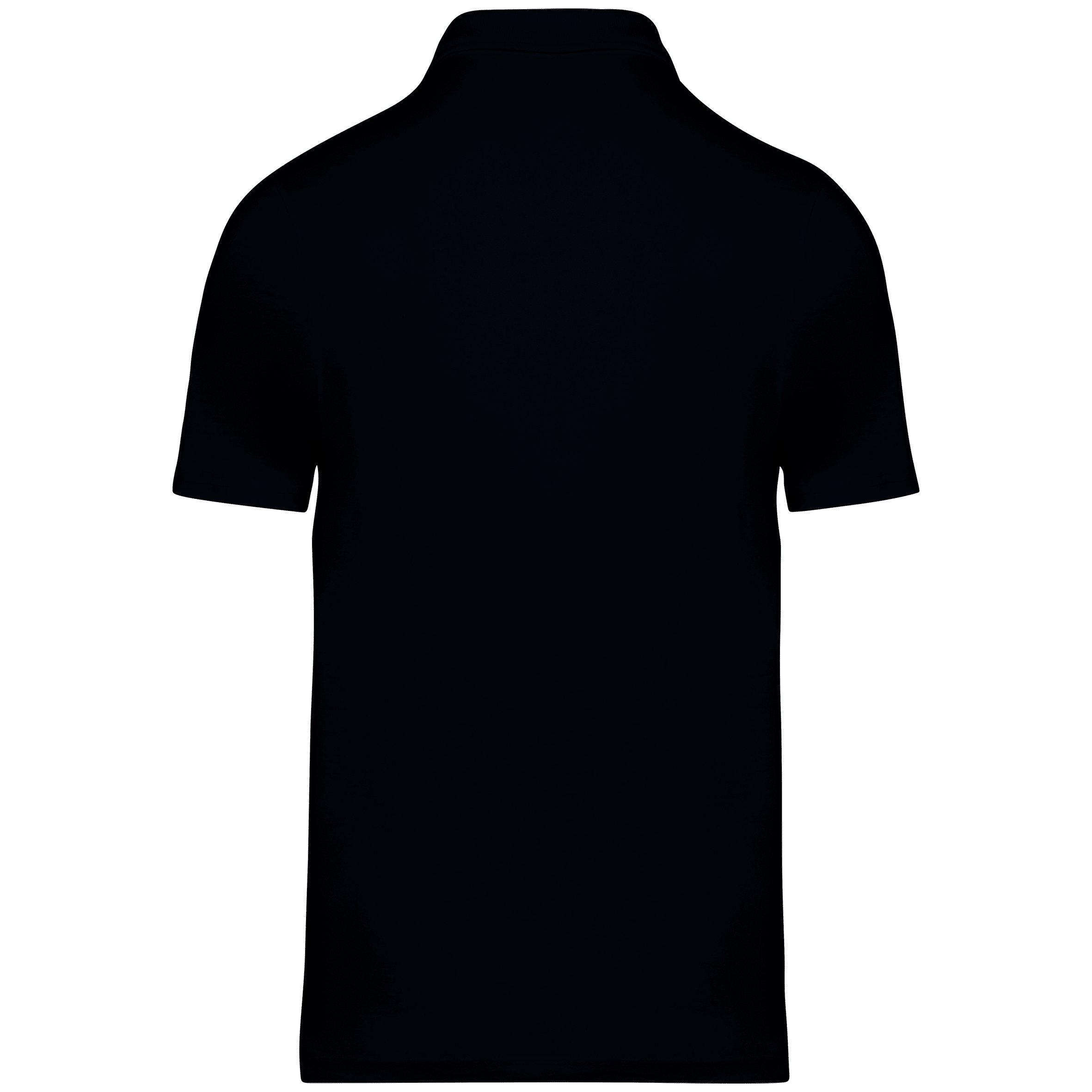 Native Spirit NS200 Bio-Poloshirt Black – Rückseite