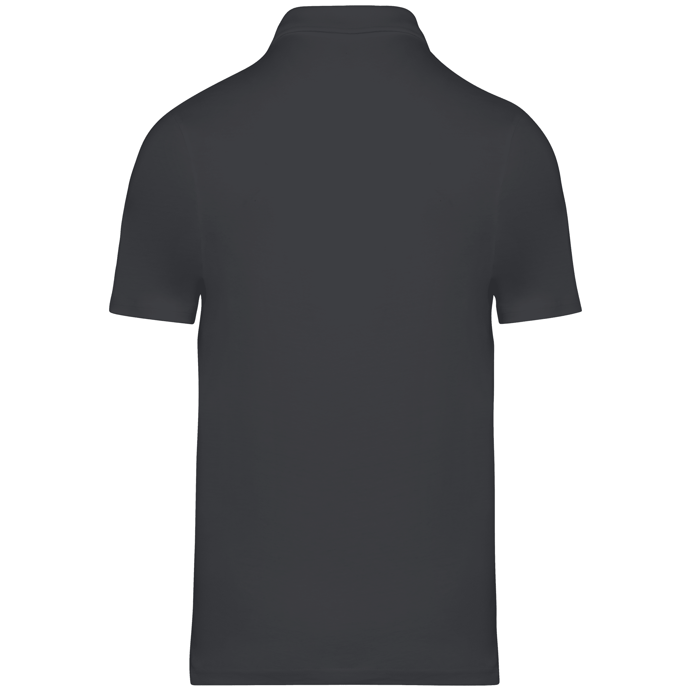 Native Spirit NS200 Bio-Poloshirt Iron Grey – Rückseite