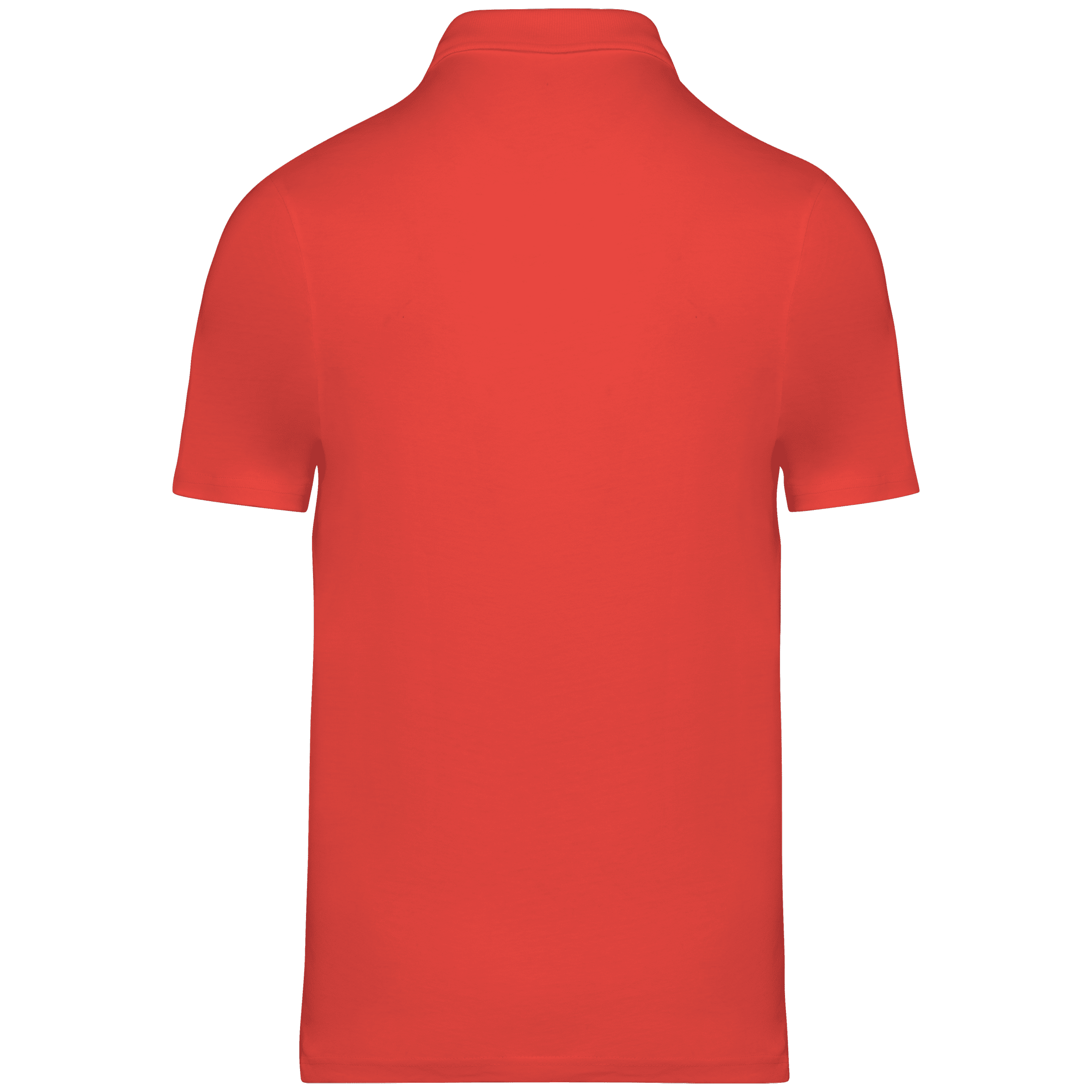 Native Spirit NS200 Bio-Poloshirt Paprika – Rückseite