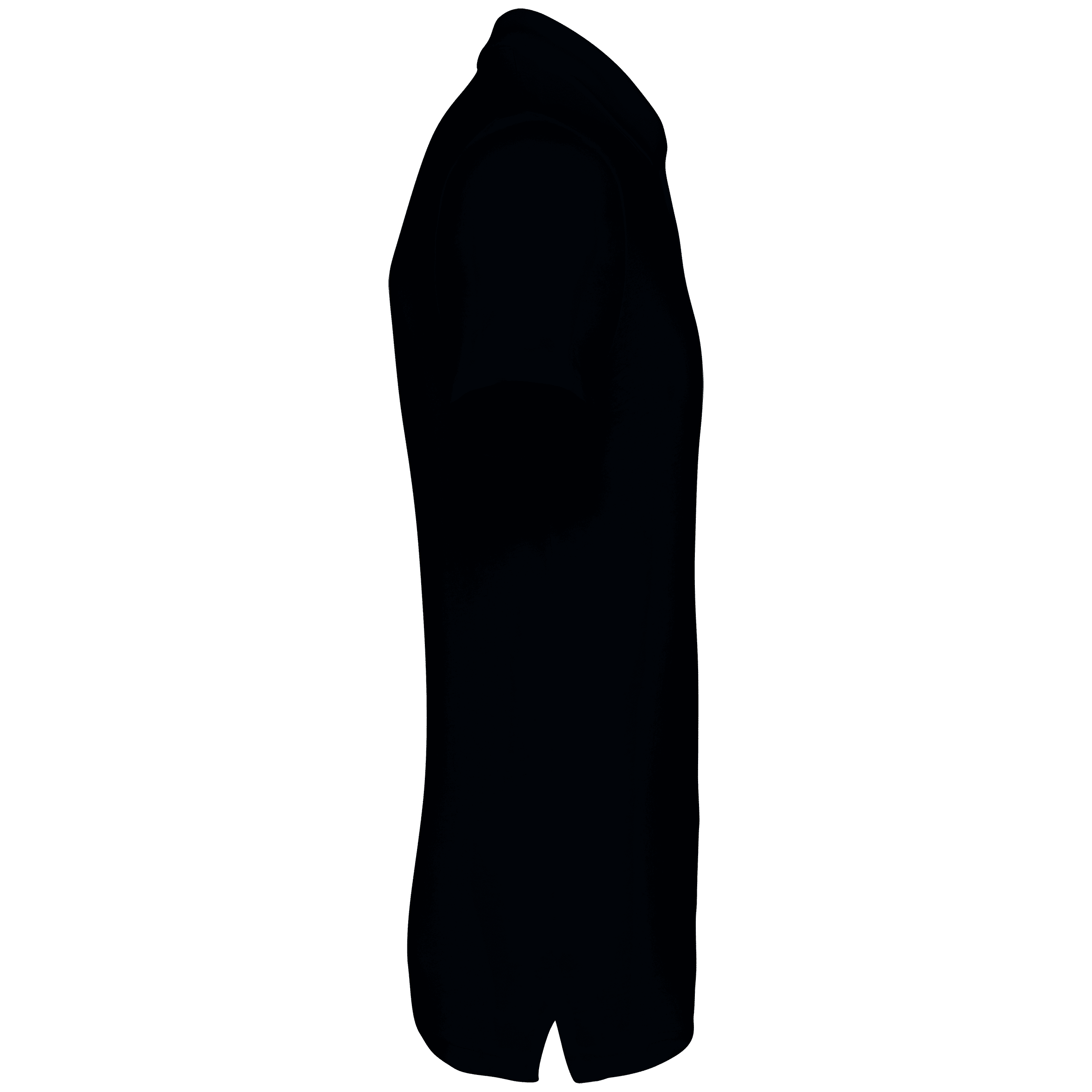 Native Spirit NS200 Bio-Poloshirt Black – Seitenansicht