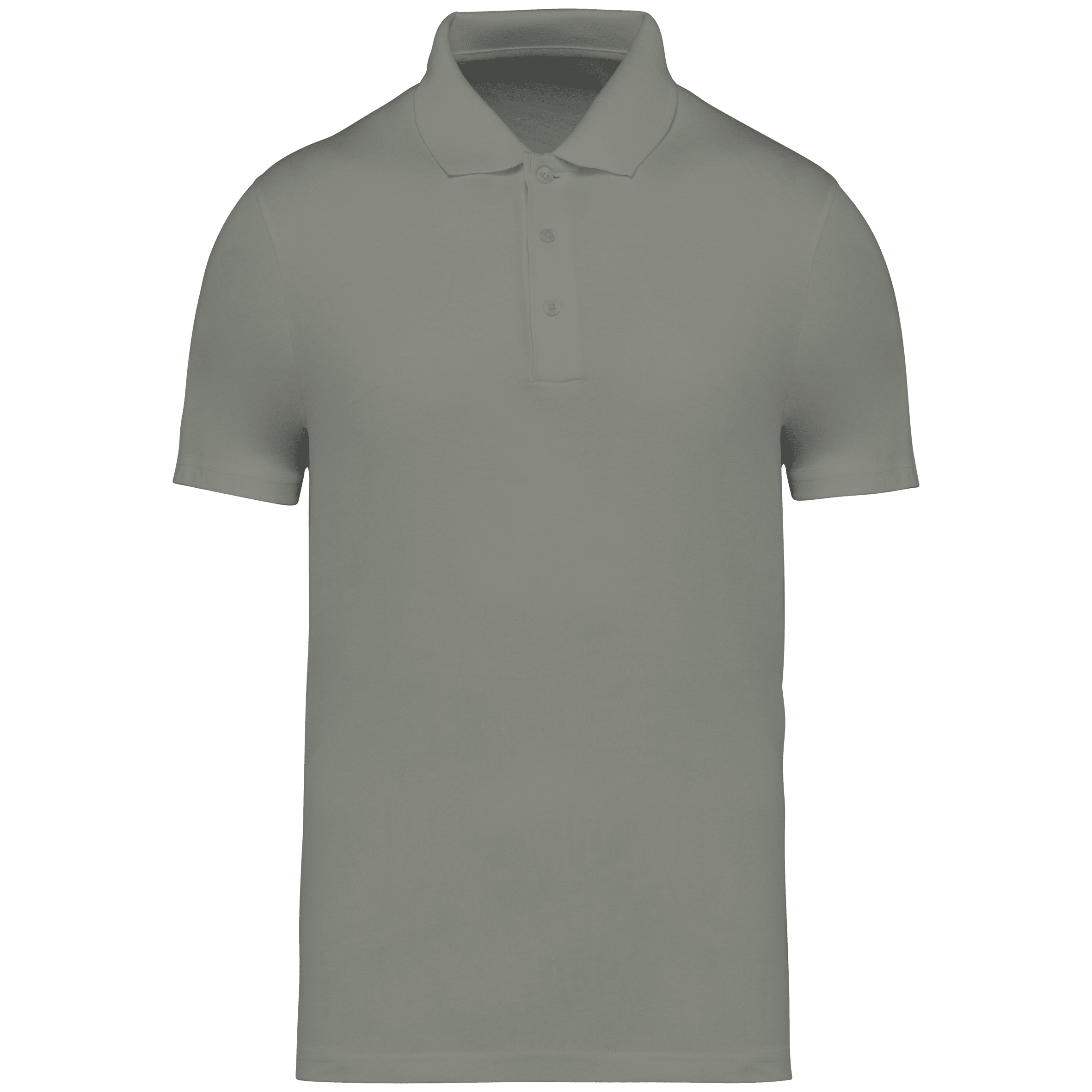 Native Spirit NS200 Bio-Poloshirt Almond Green – Vorderseite