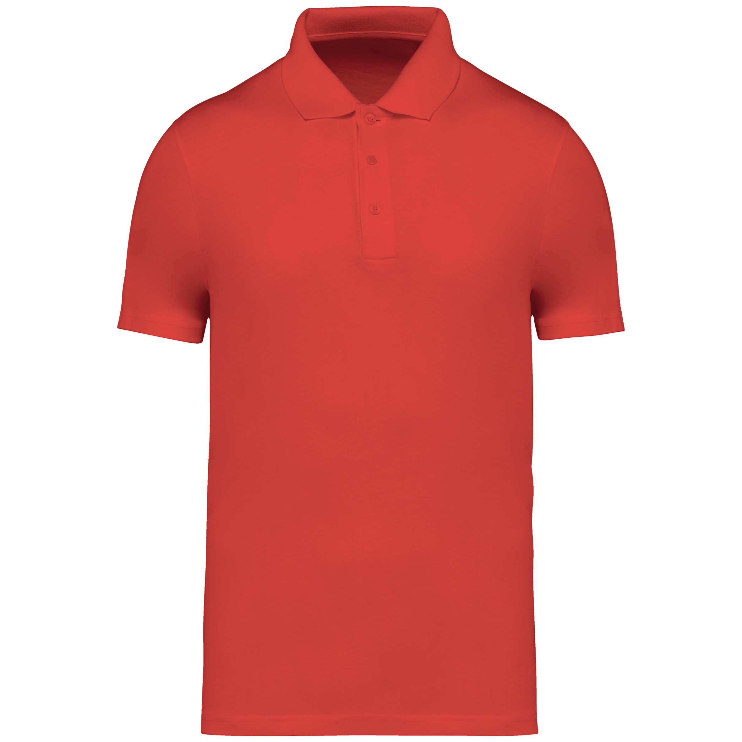 Native Spirit NS200 Bio-Poloshirt Paprika – Vorderseite