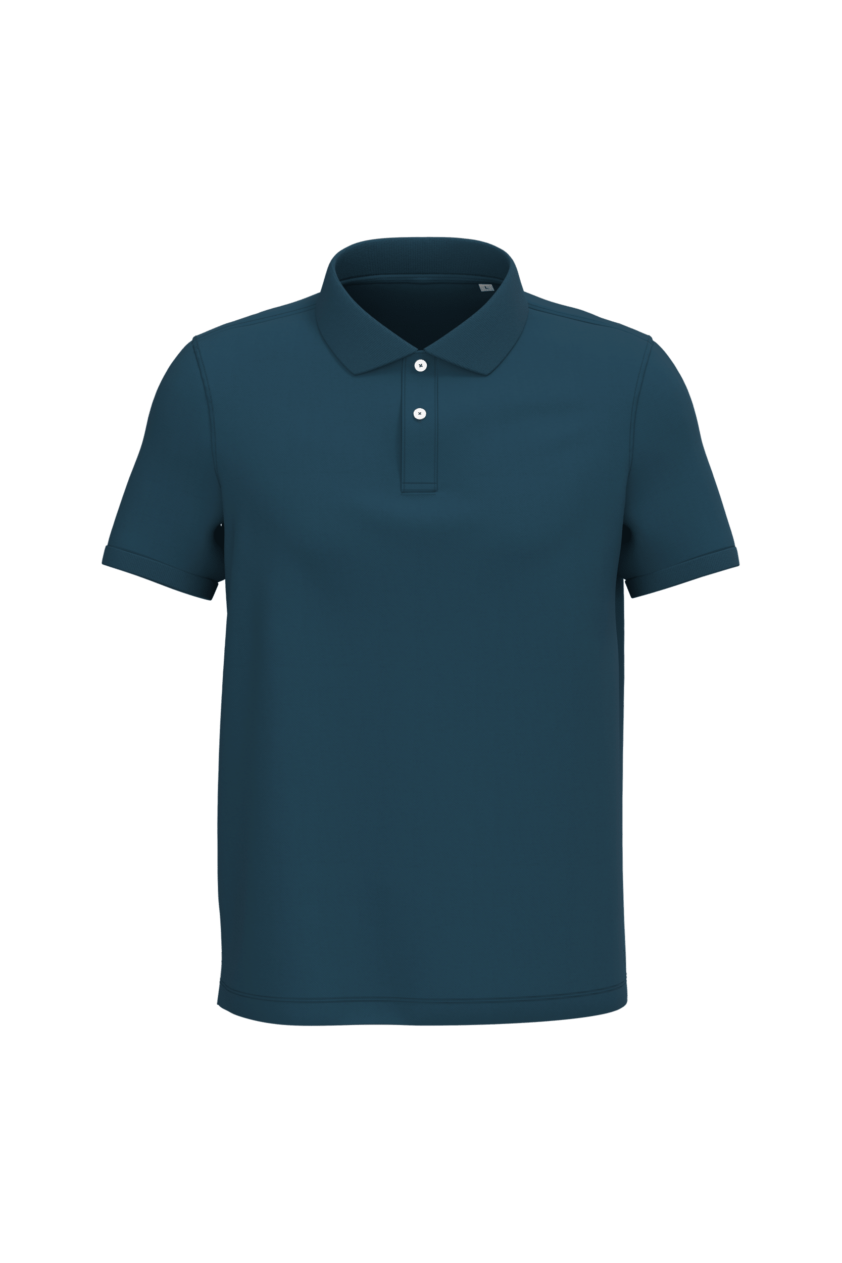 Native Spirit NS207 Bio-Poloshirt Peacock Blue – Vorderseite
