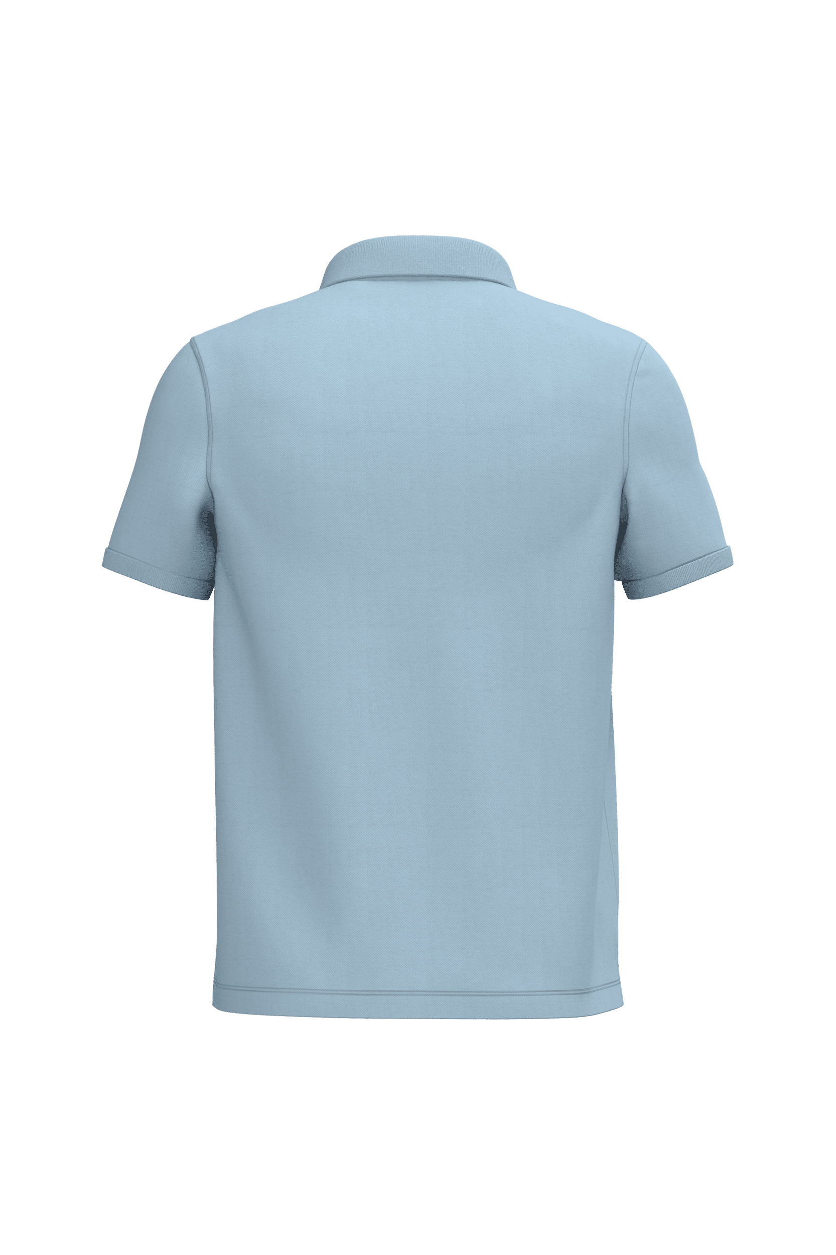 Native Spirit NS207 Bio-Poloshirt Aquamarine – Rückseite