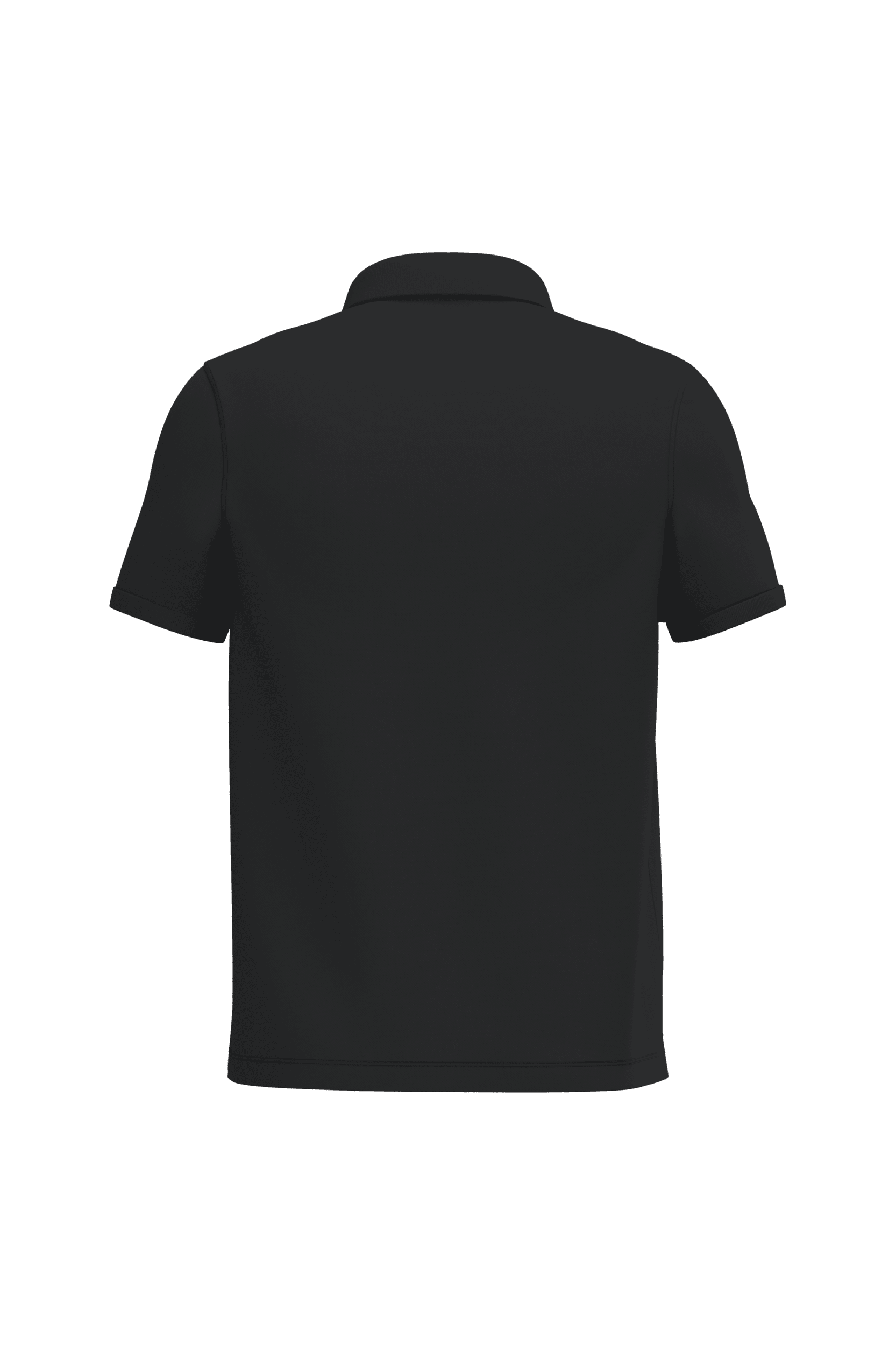 Native Spirit NS207 Bio-Poloshirt Black – Rückseite