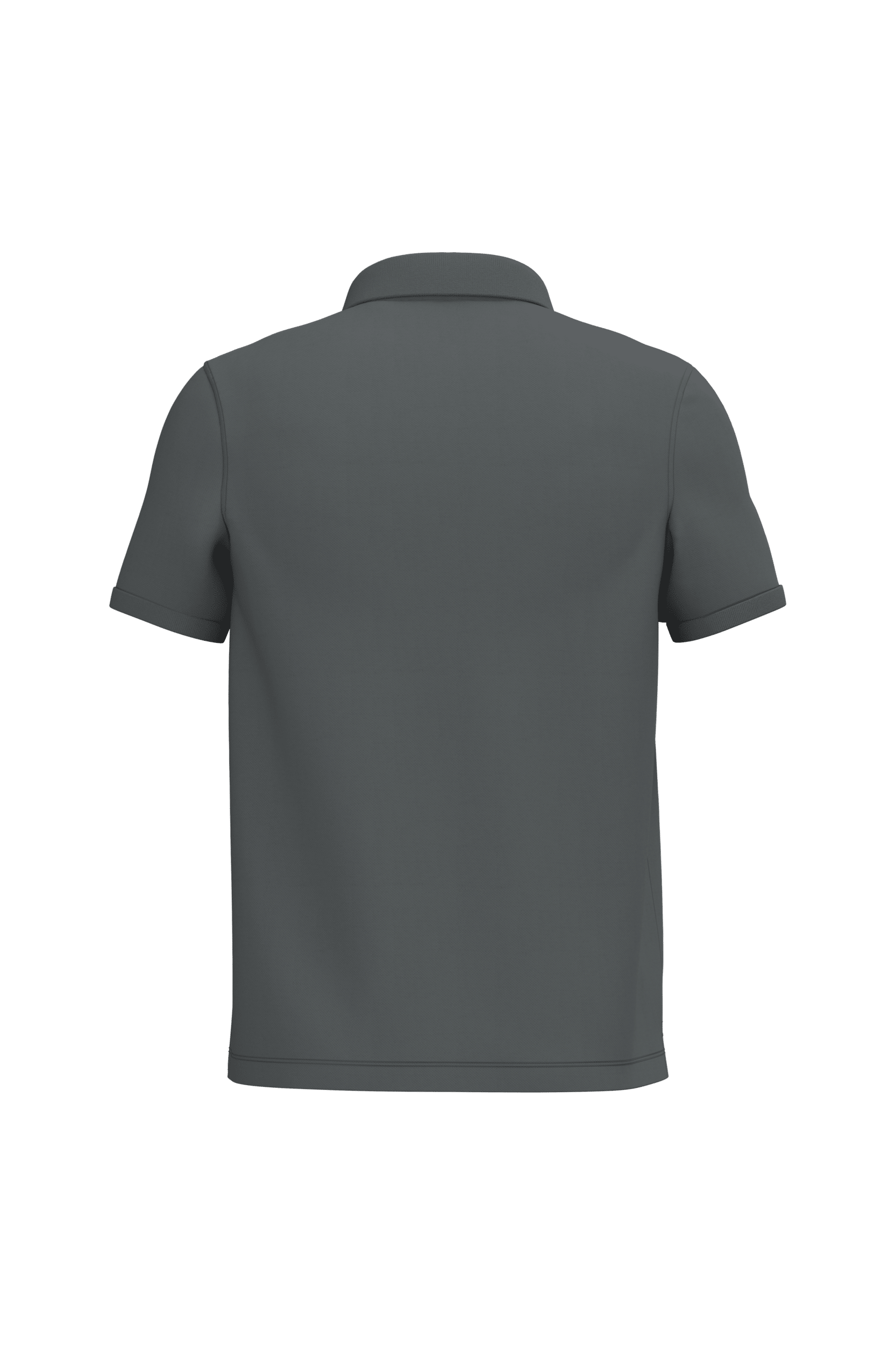 Native Spirit NS207 Bio-Poloshirt Iron Grey – Rückseite