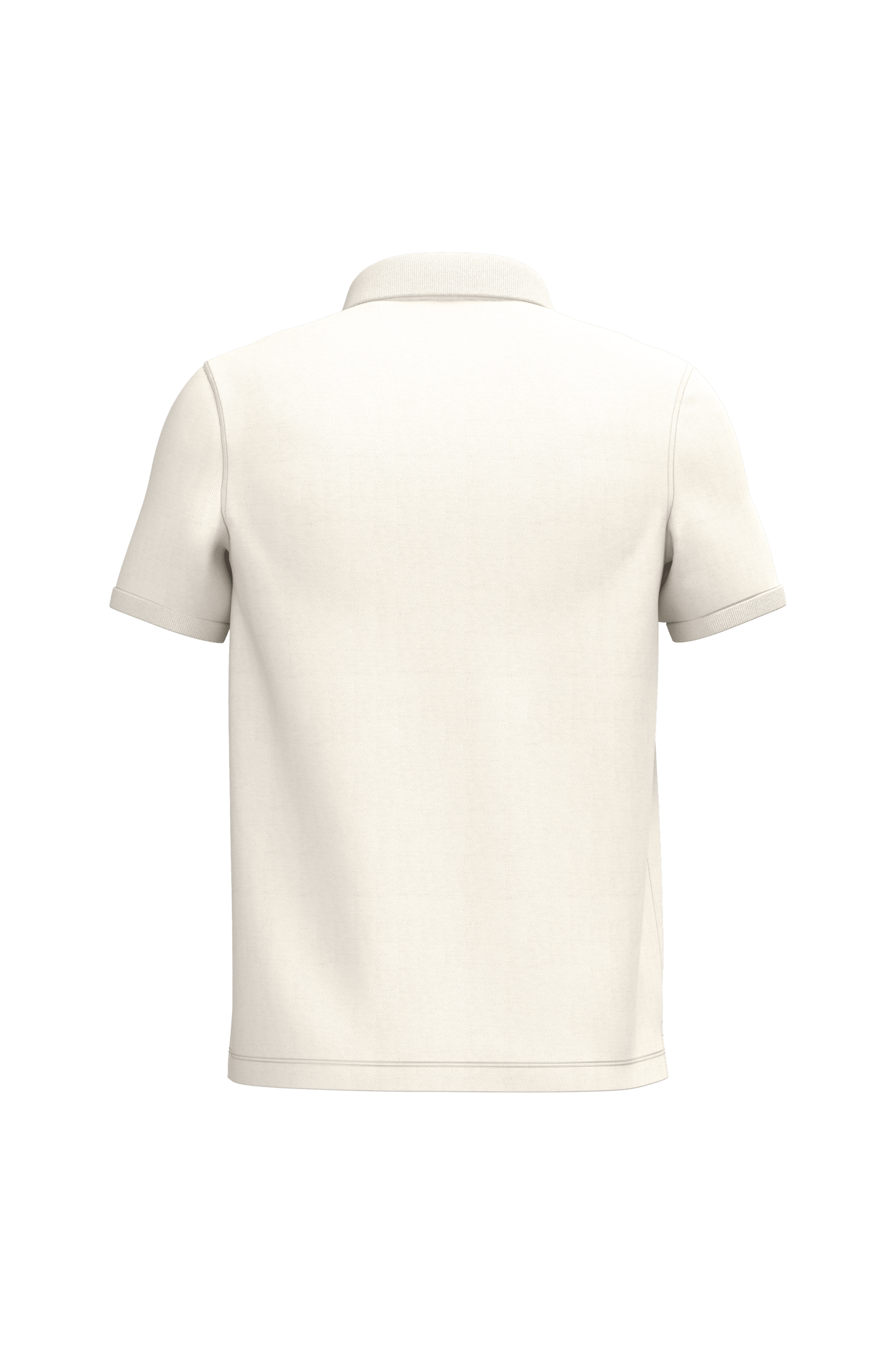 Native Spirit NS207 Bio-Poloshirt Ivory – Rückseite