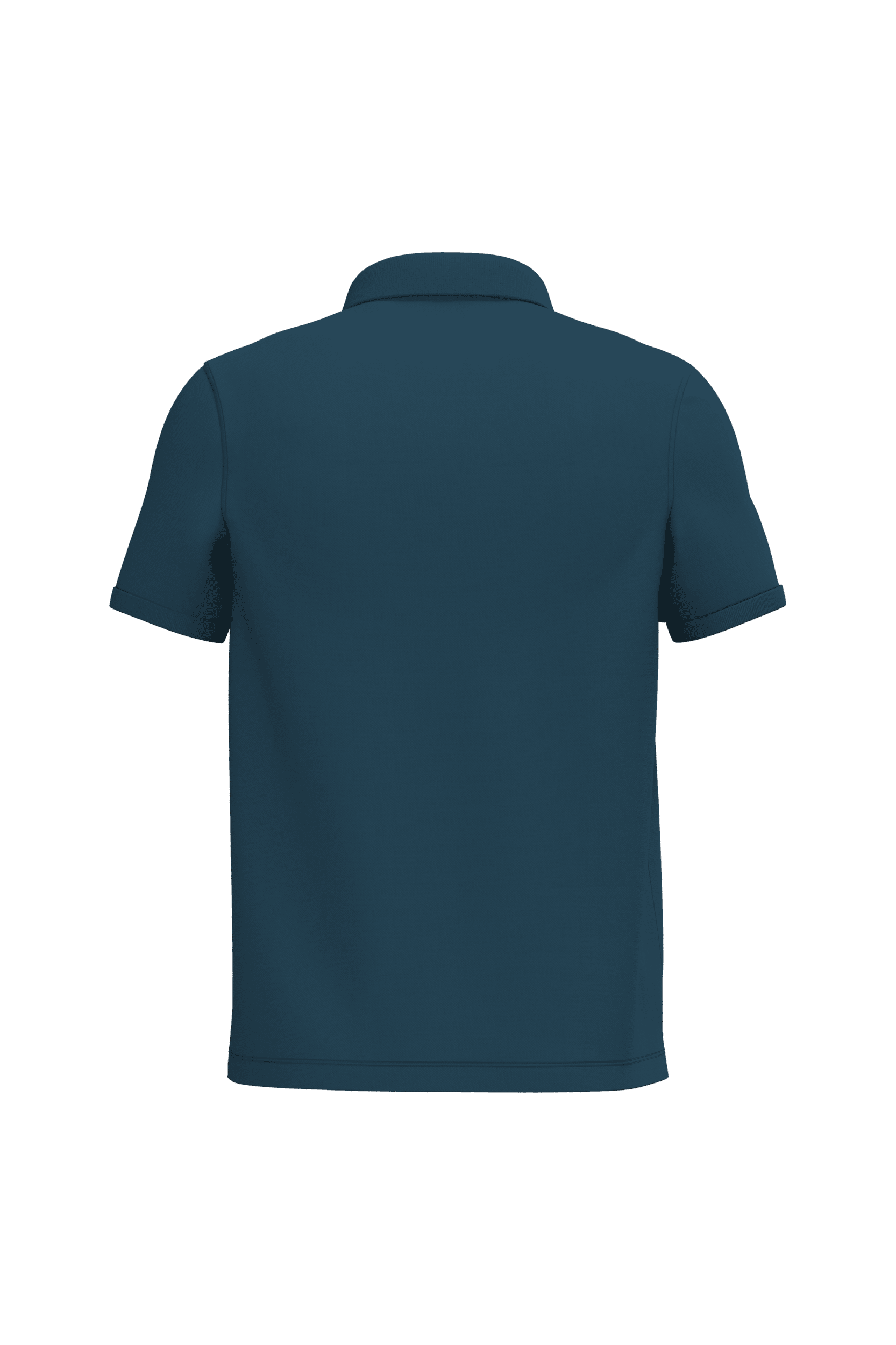 Native Spirit NS207 Bio-Poloshirt Peacock Blue – Rückseite
