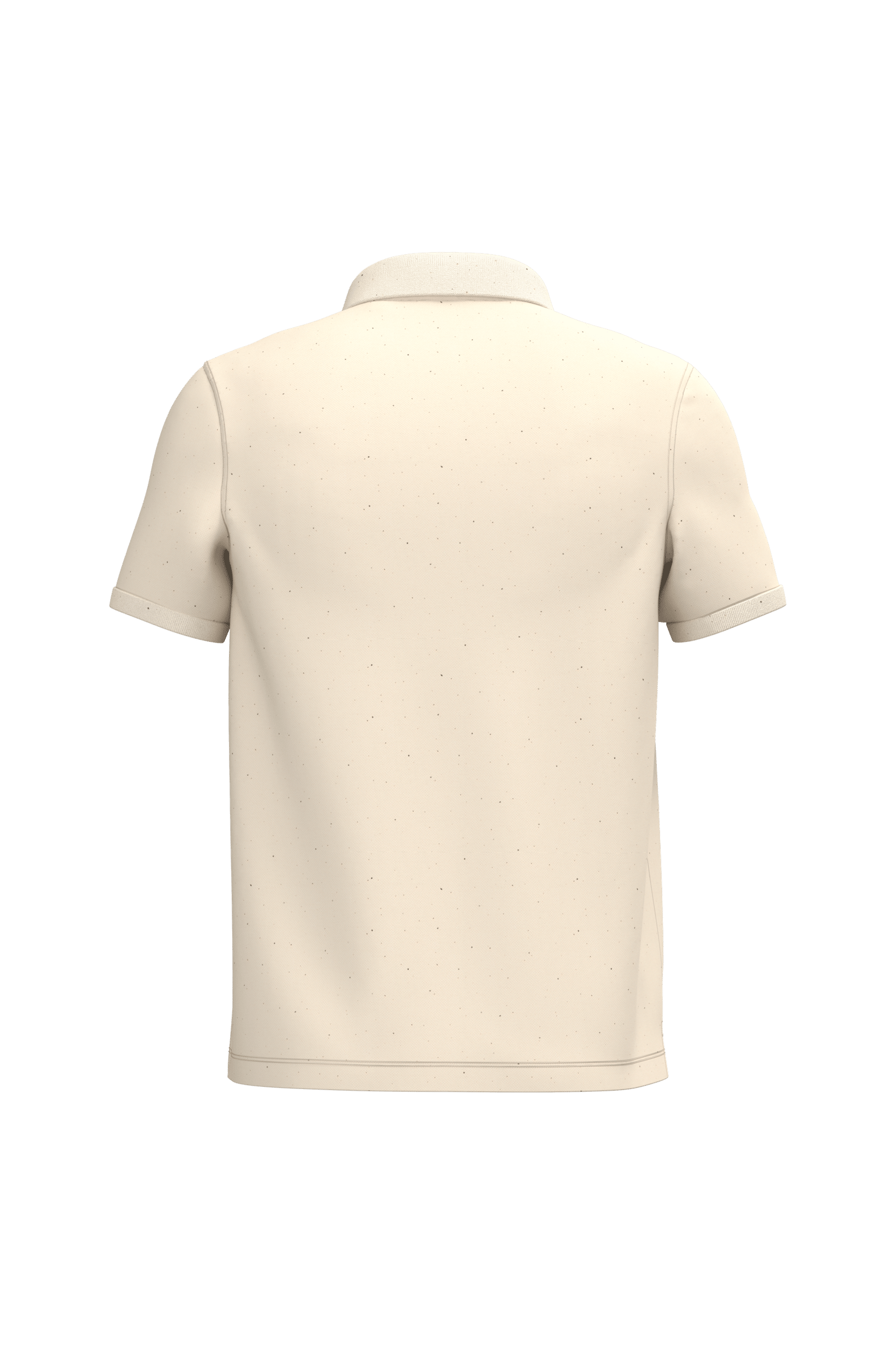 Native Spirit NS207 Bio-Poloshirt Raw Natural – Rückseite