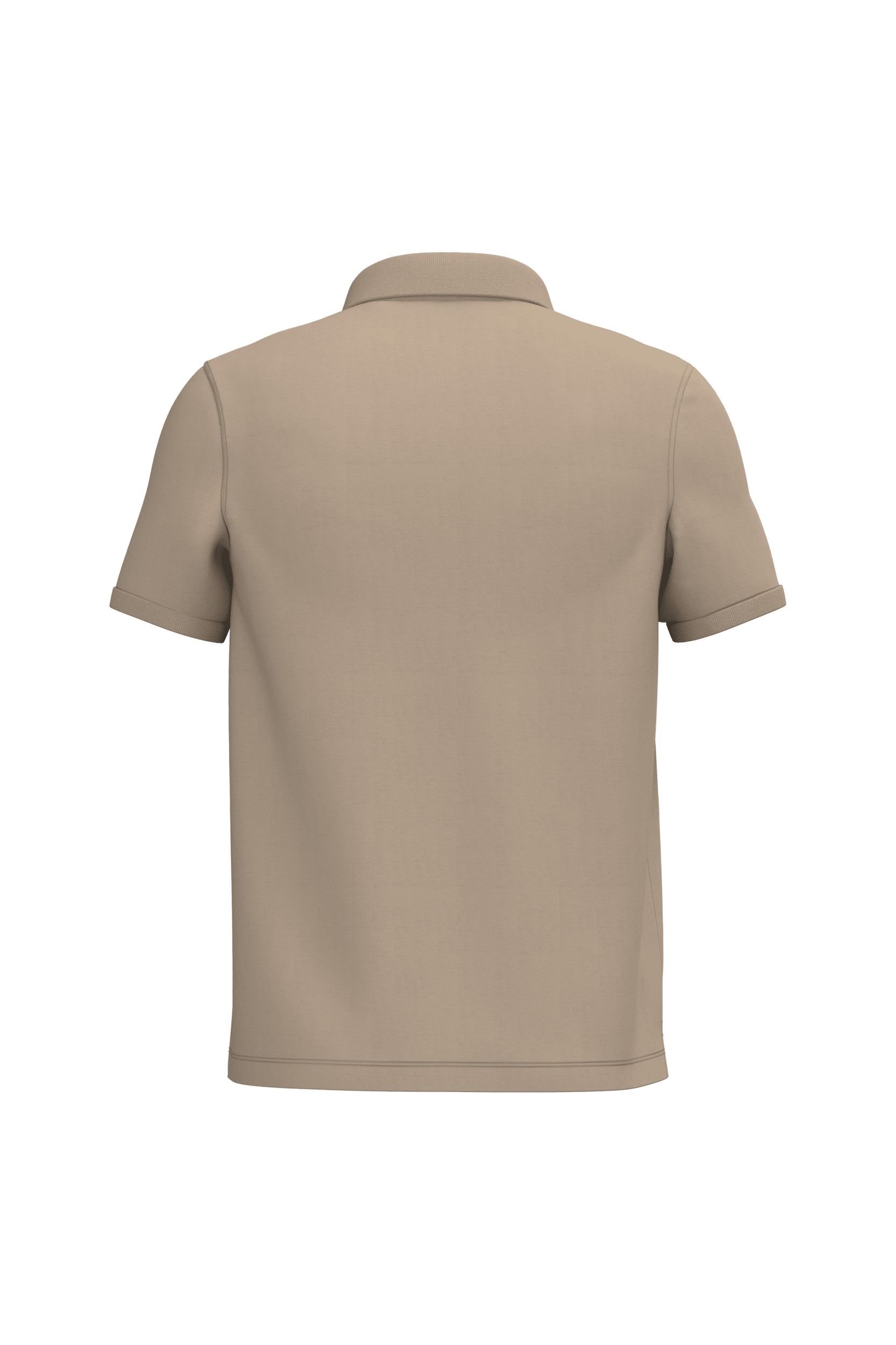 Native Spirit NS207 Bio-Poloshirt Wet Sand – Rückseite