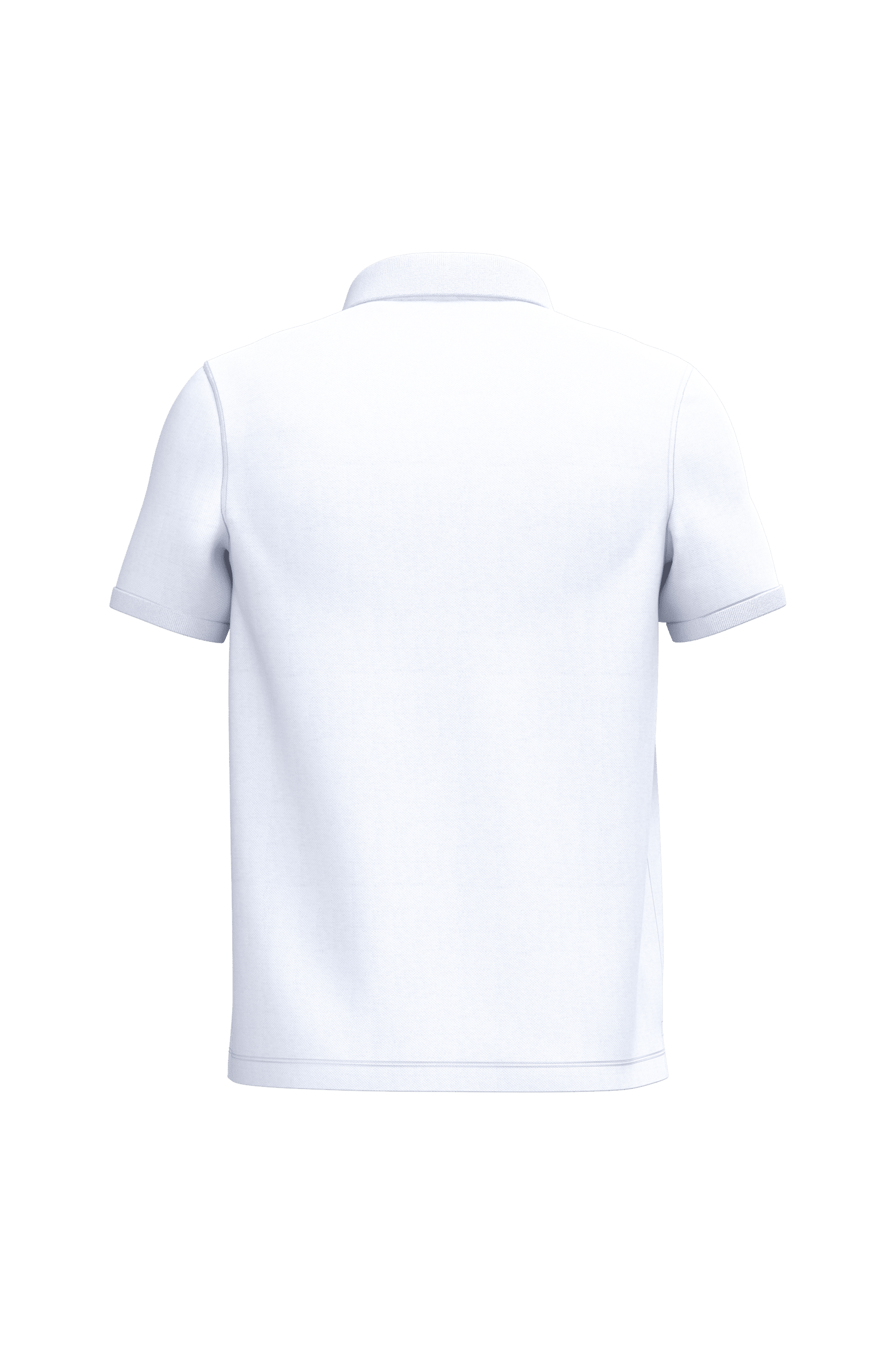 Native Spirit NS207 Bio-Poloshirt White – Rückseite