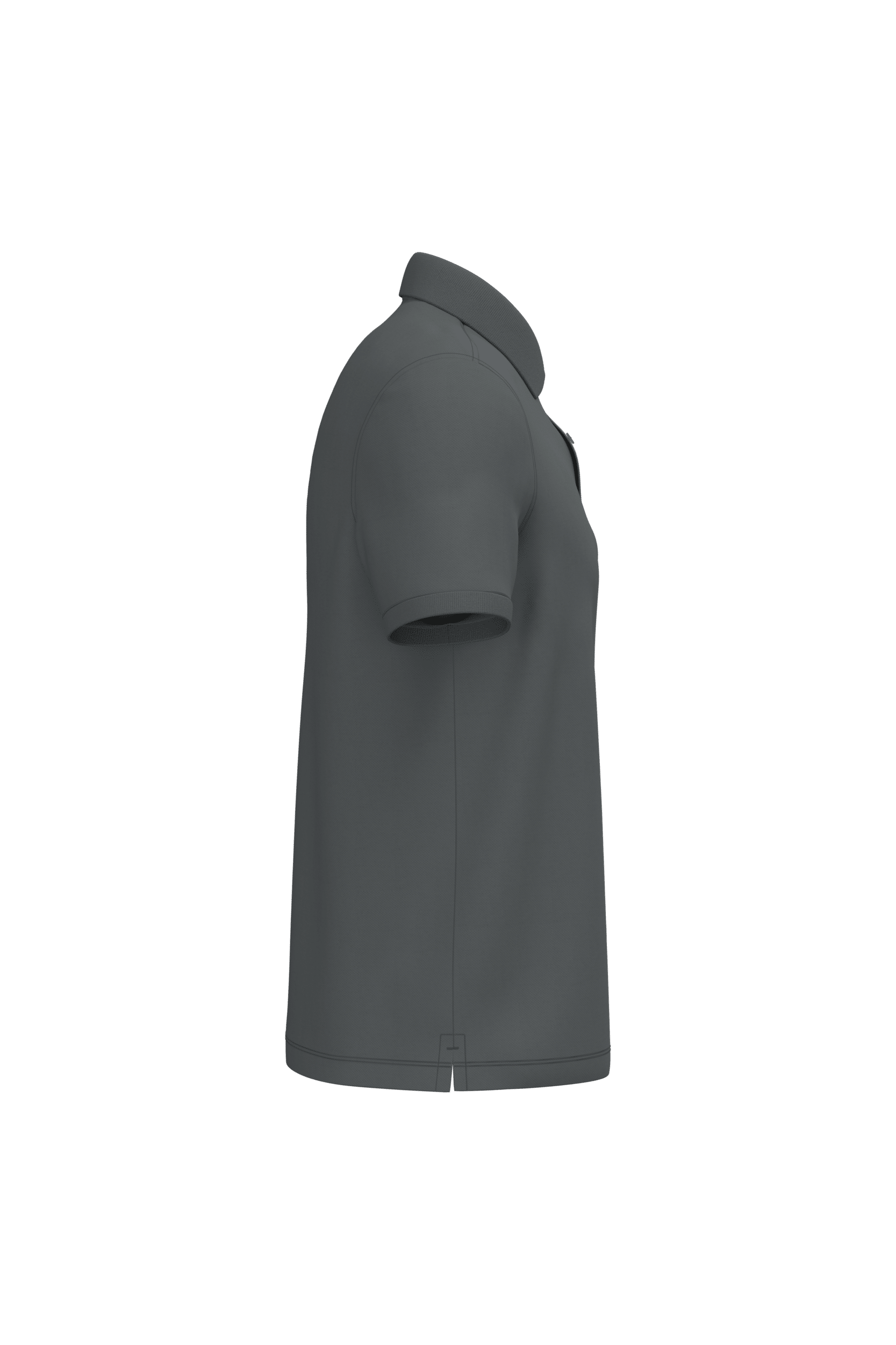Native Spirit NS207 Bio-Poloshirt Iron Grey – Seitenansicht