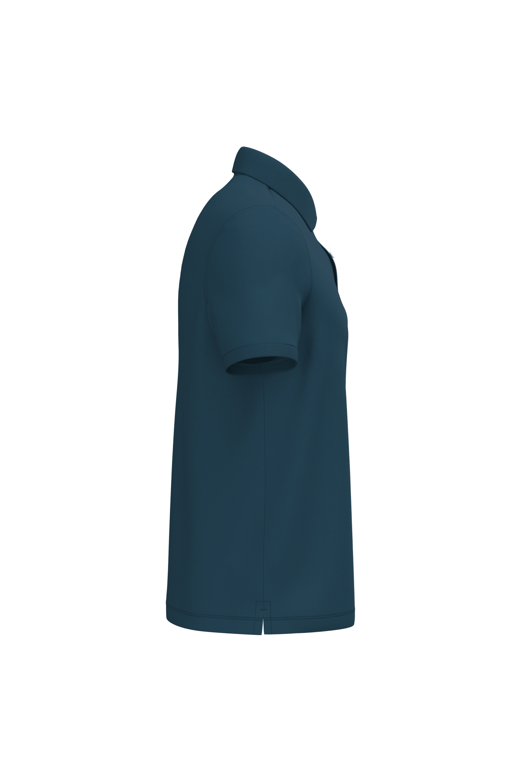 Native Spirit NS207 Bio-Poloshirt Peacock Blue – Seitenansicht