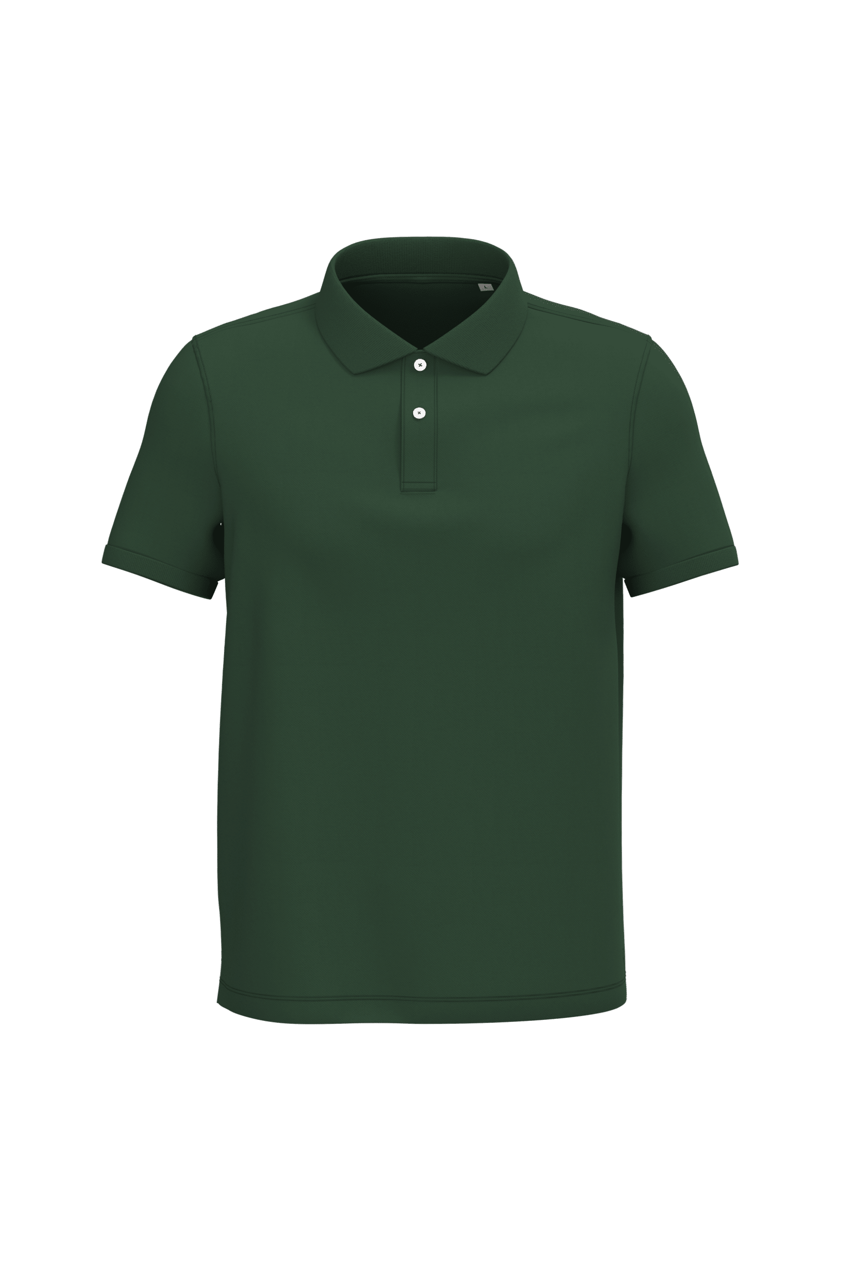 Native Spirit NS207 Bio-Poloshirt Forest Green – Vorderseite