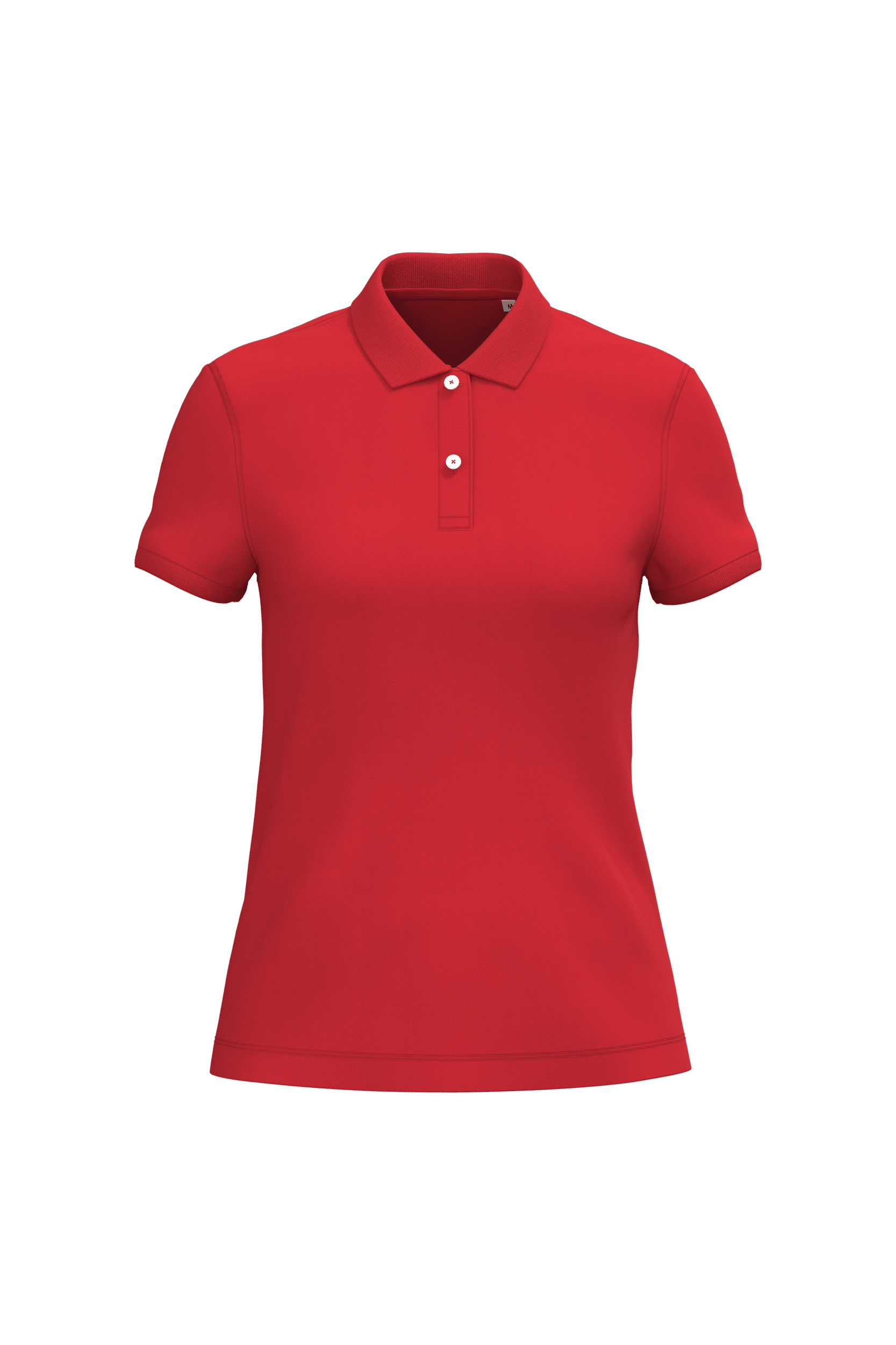 Native Spirit NS208 Bio-Poloshirt Poppy Red – Vorderseite
