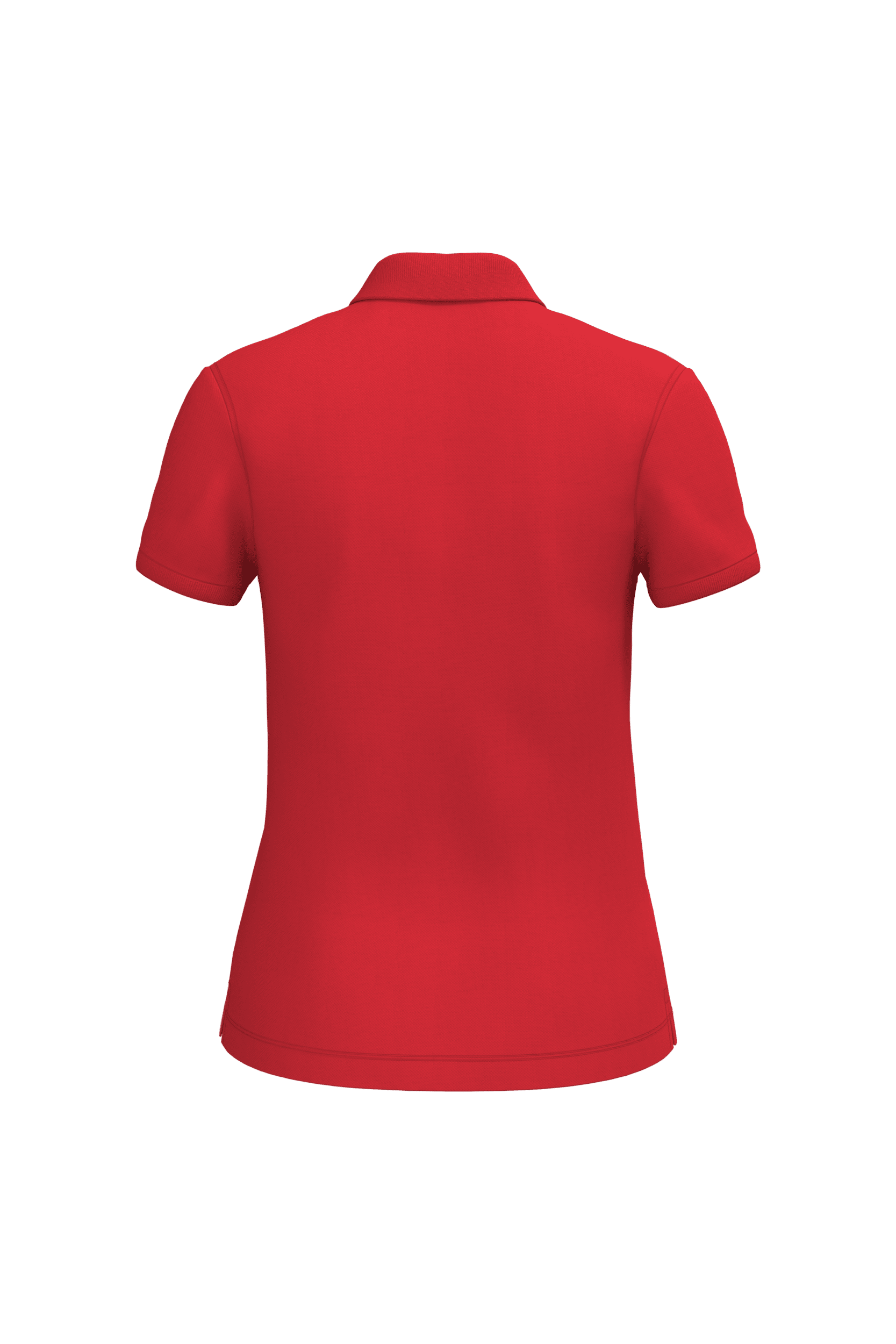 Native Spirit NS208 Bio-Poloshirt Poppy Red – Rückseite