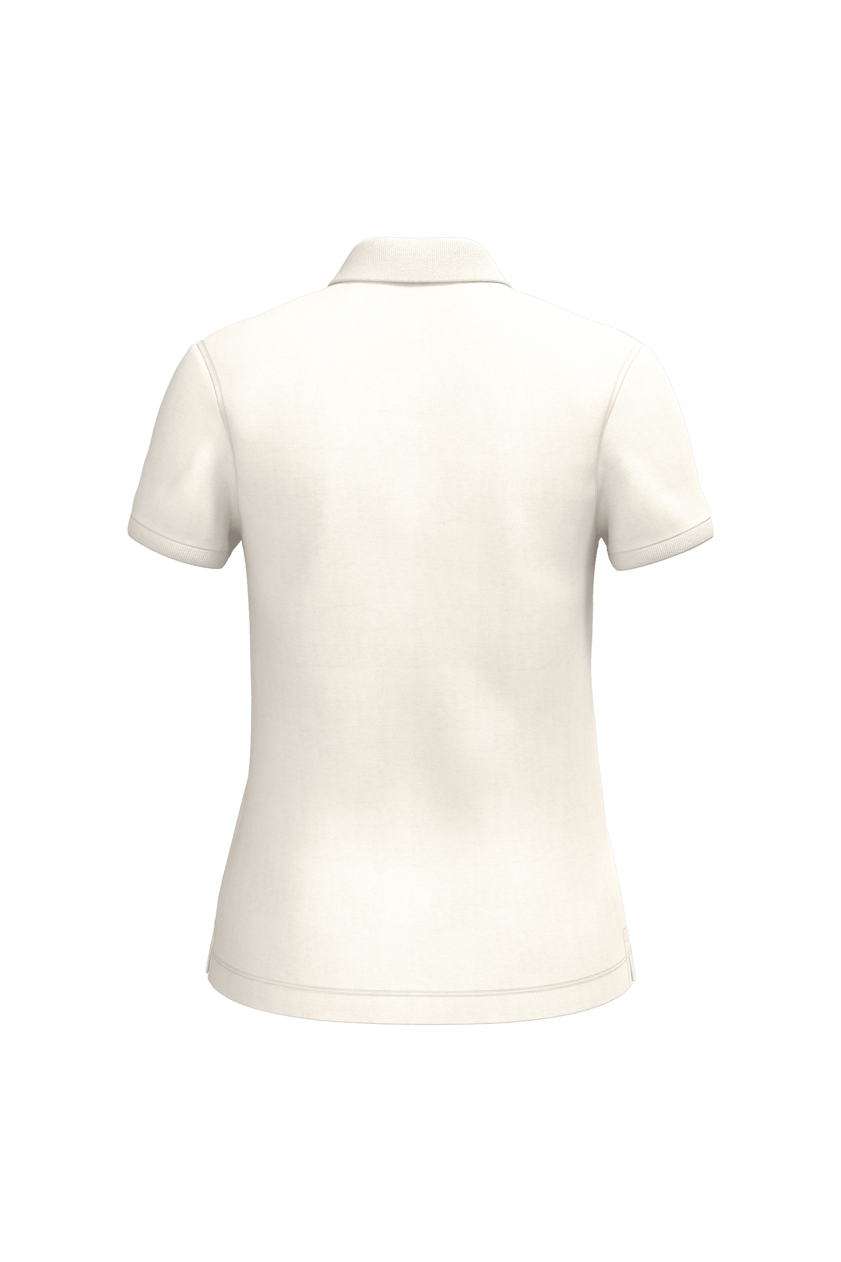 Native Spirit NS208 Bio-Poloshirt Ivory – Rückseite