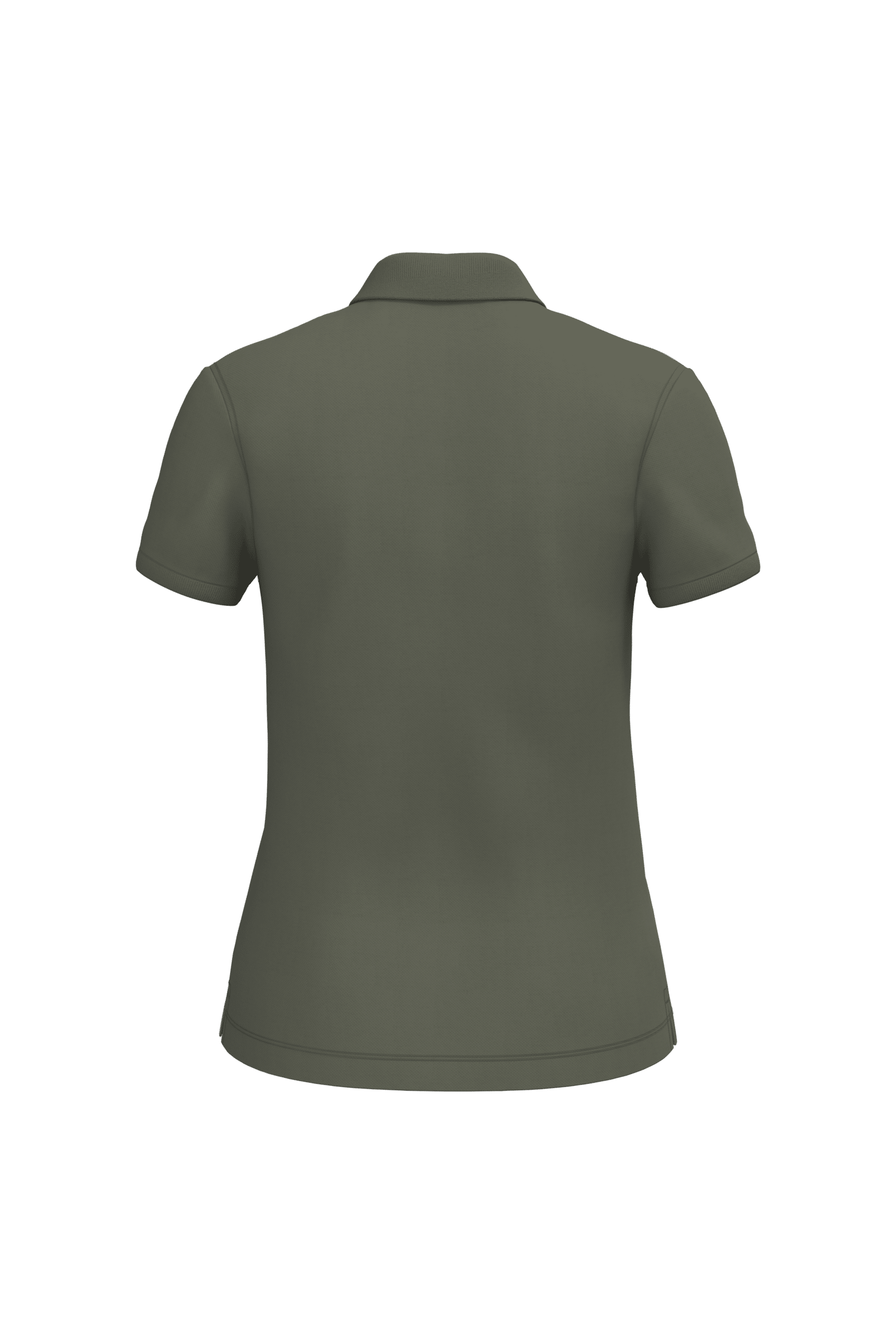 Native Spirit NS208 Bio-Poloshirt Organic Khaki – Rückseite