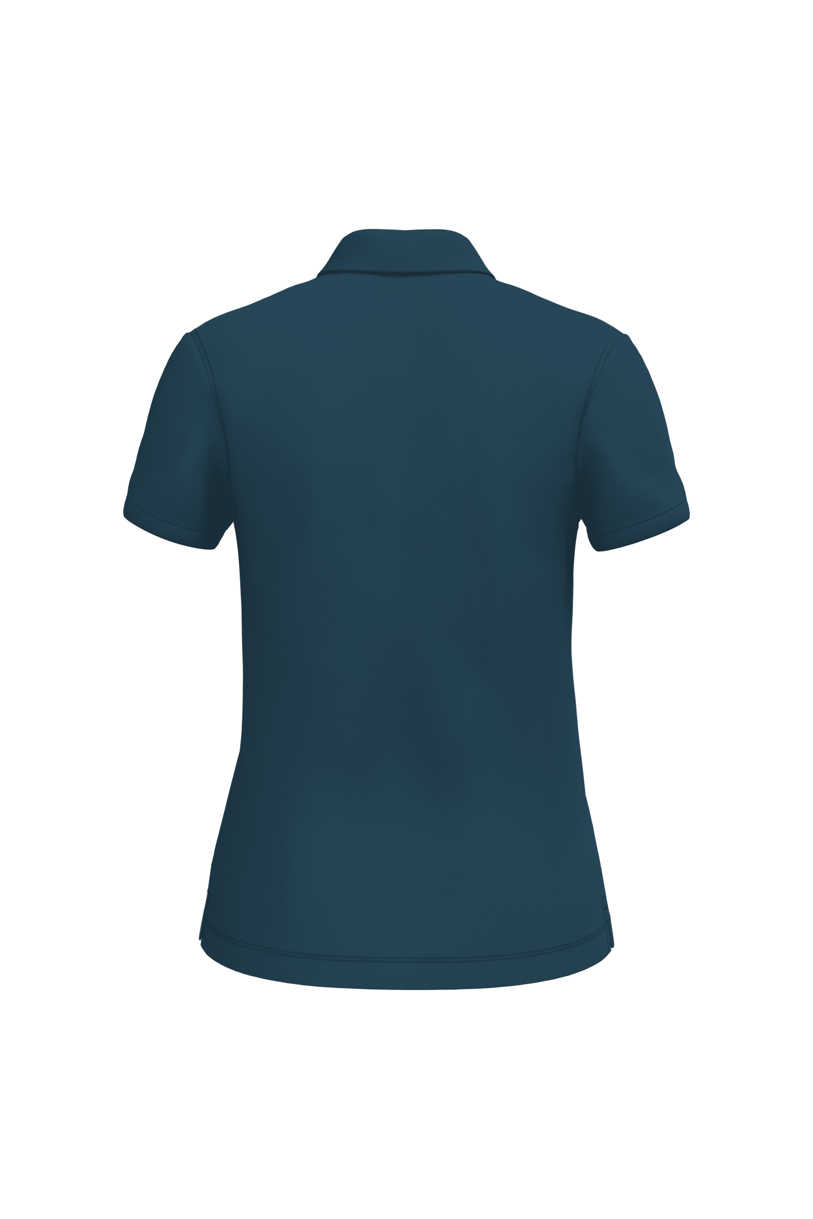 Native Spirit NS208 Bio-Poloshirt Peacock Blue – Rückseite