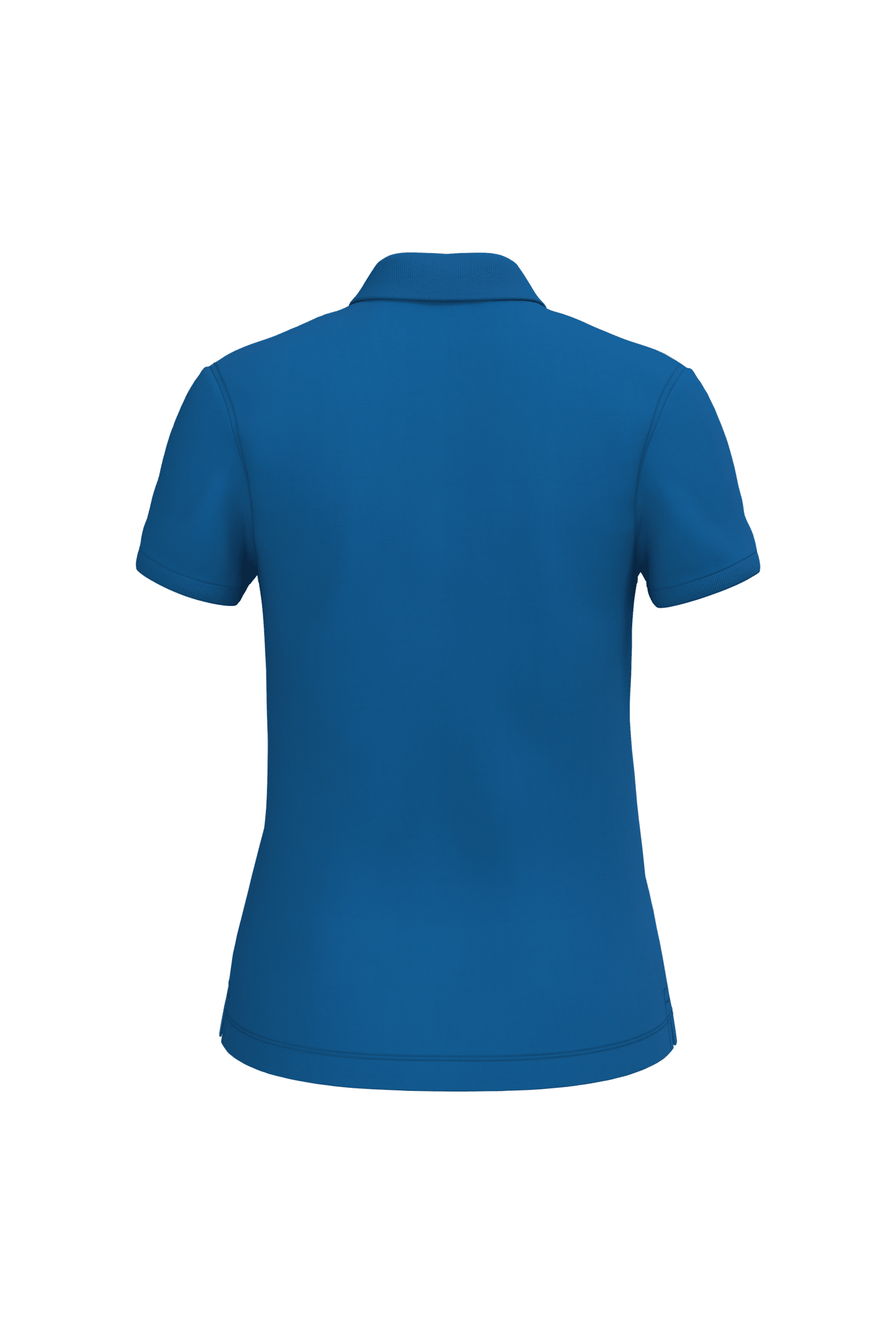 Native Spirit NS208 Bio-Poloshirt Sea Blue – Rückseite