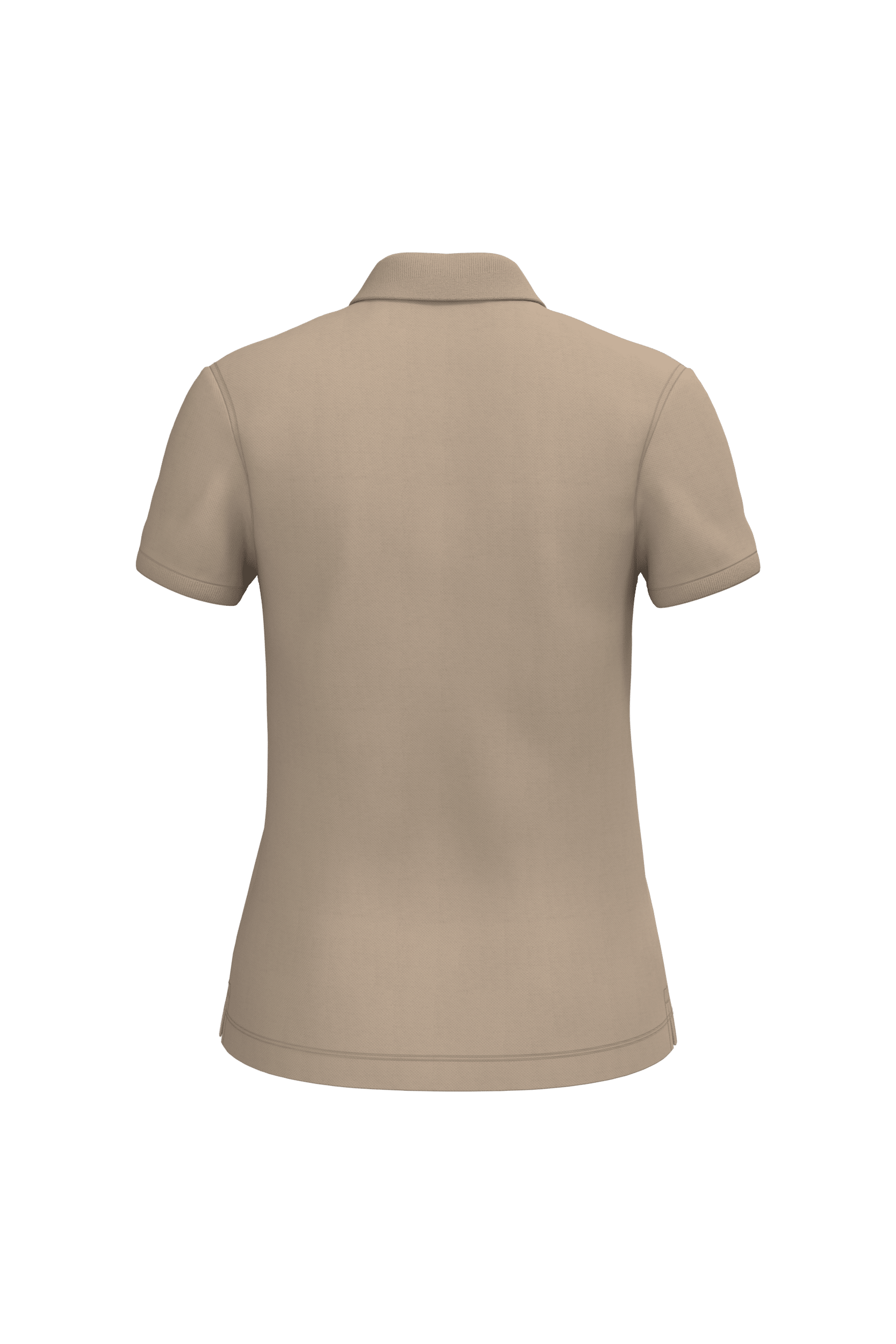 Native Spirit NS208 Bio-Poloshirt Wet Sand – Rückseite
