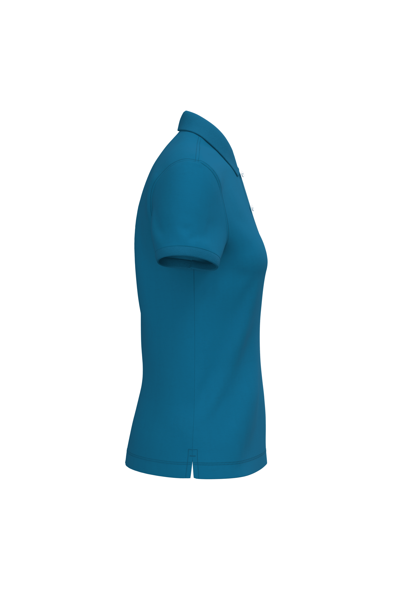 Native Spirit NS208 Bio-Poloshirt Blue Sapphire – Seitenansicht