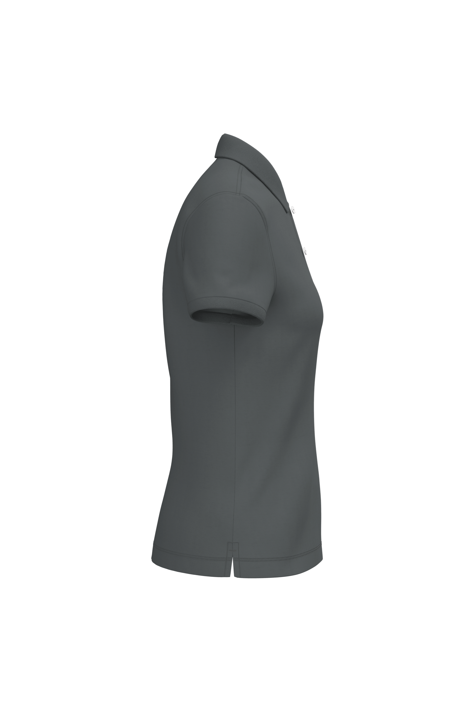 Native Spirit NS208 Bio-Poloshirt Iron Grey – Seitenansicht