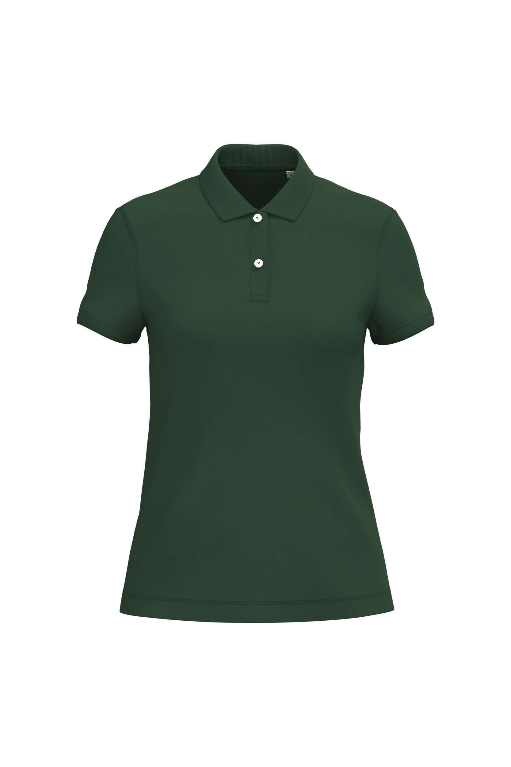 Native Spirit NS208 Bio-Poloshirt Forest Green – Vorderseite