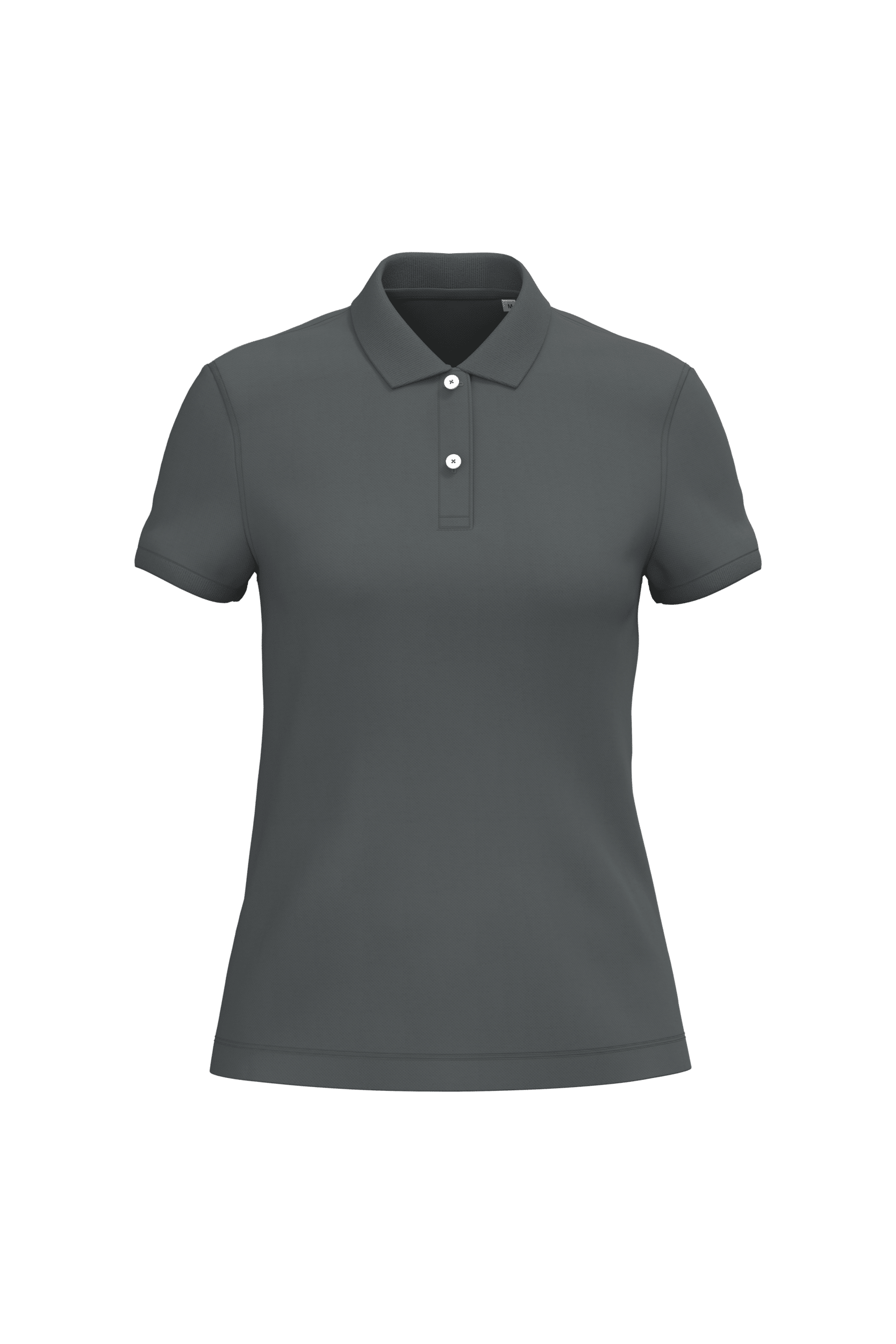 Native Spirit NS208 Bio-Poloshirt Iron Grey – Vorderseite
