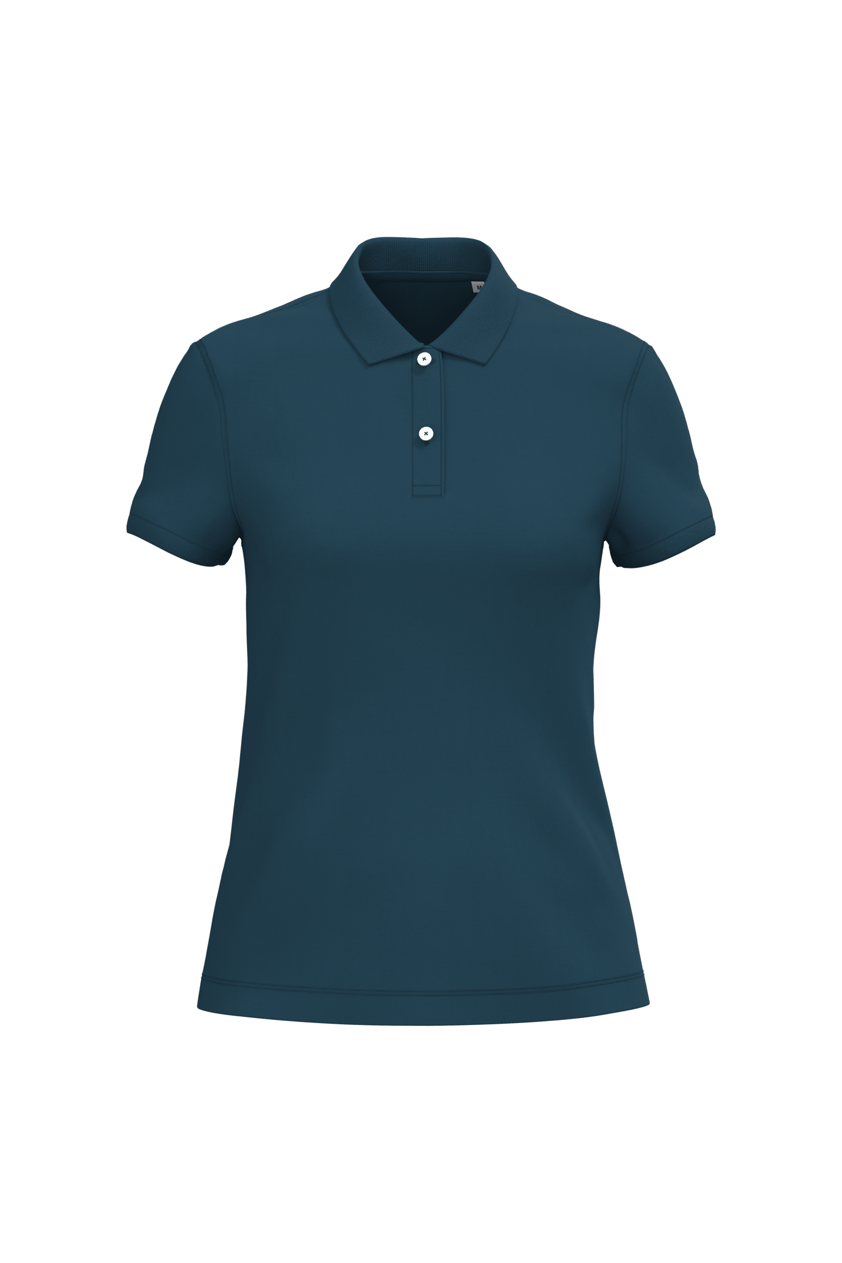 Native Spirit NS208 Bio-Poloshirt Peacock Blue – Vorderseite
