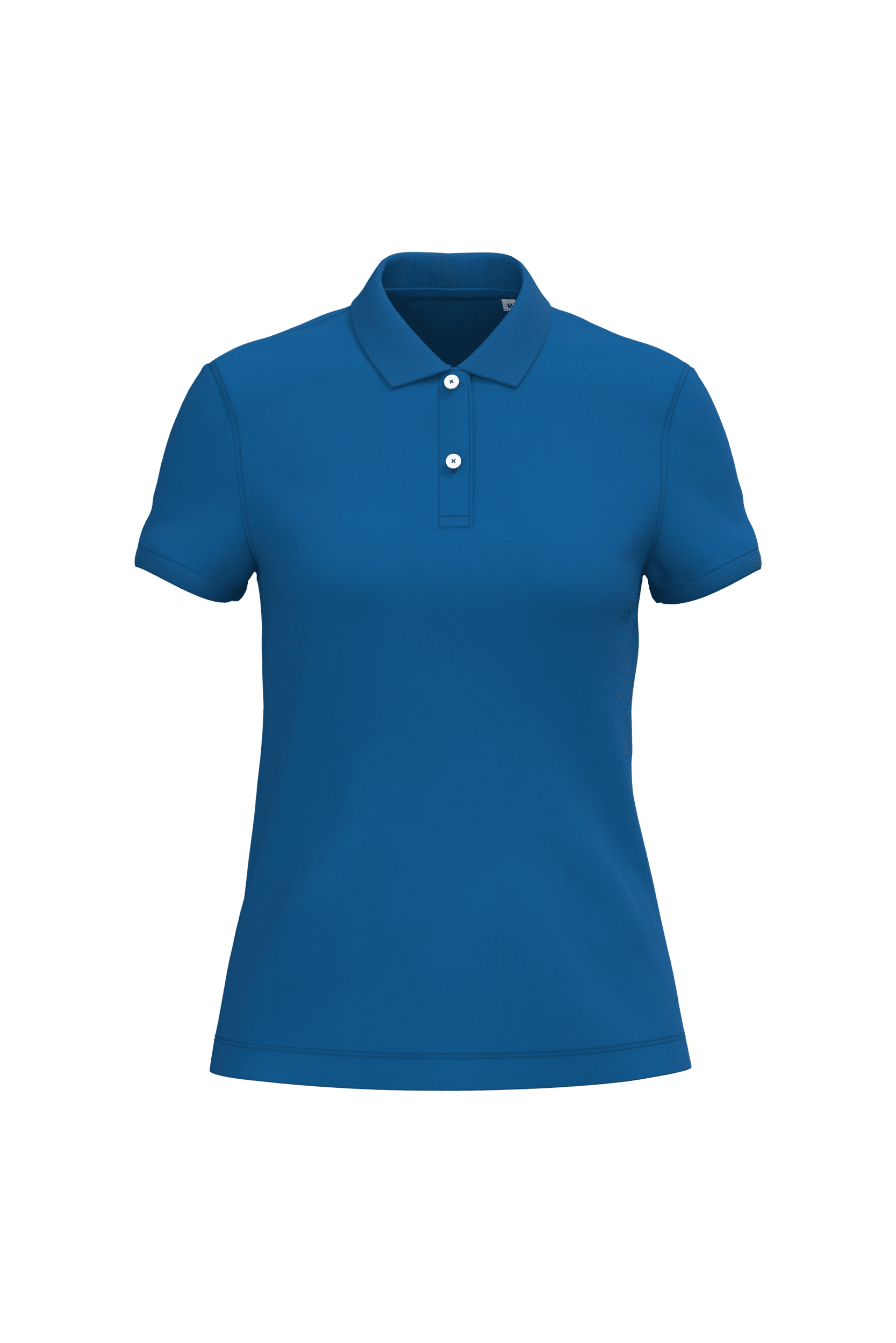 Native Spirit NS208 Bio-Poloshirt Sea Blue – Vorderseite