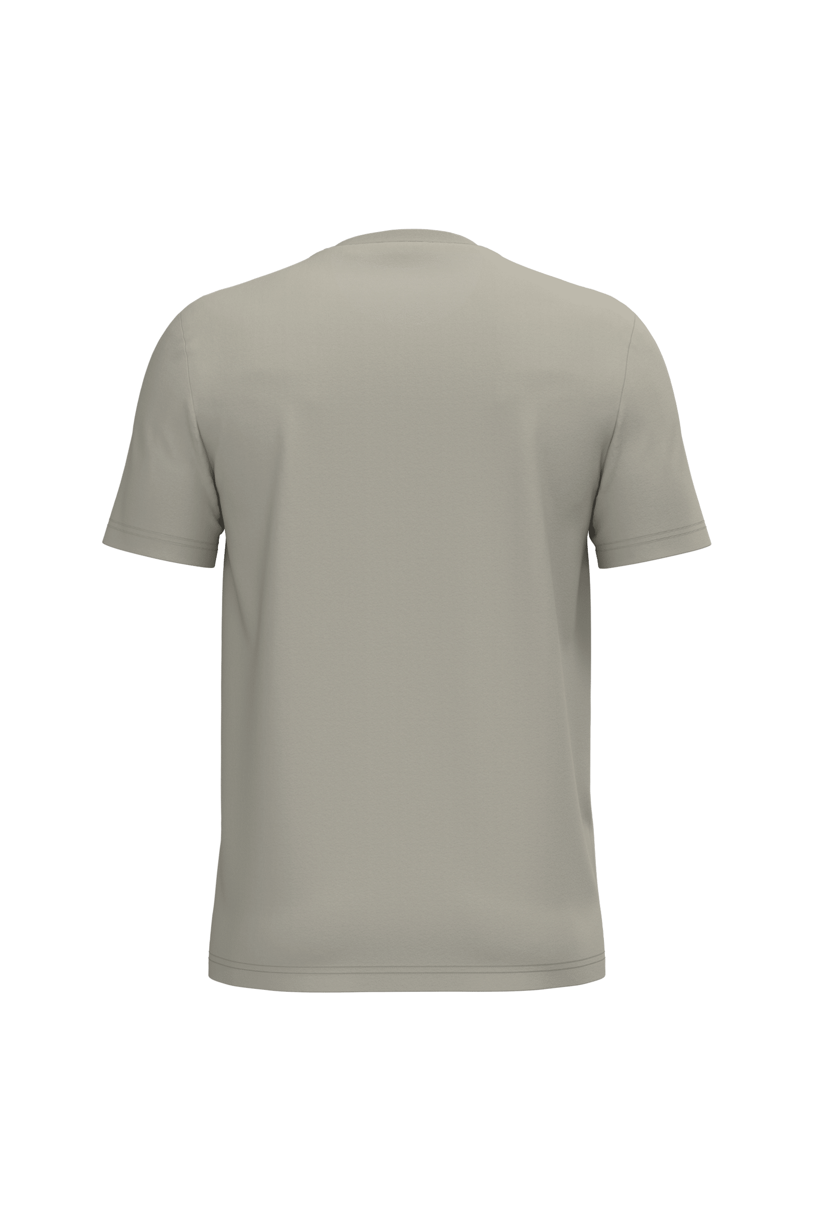 Native Spirit NS300 Bio-T-Shirt Beige Cream – Rückseite
