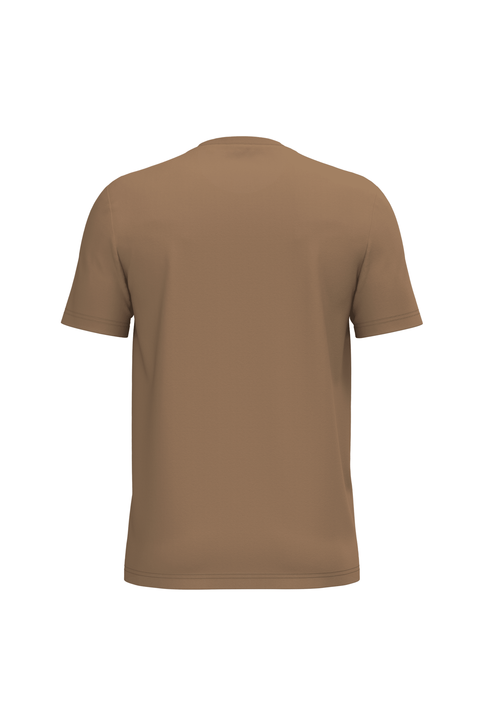 Native Spirit NS300 Bio-T-Shirt Dark camel – Rückseite
