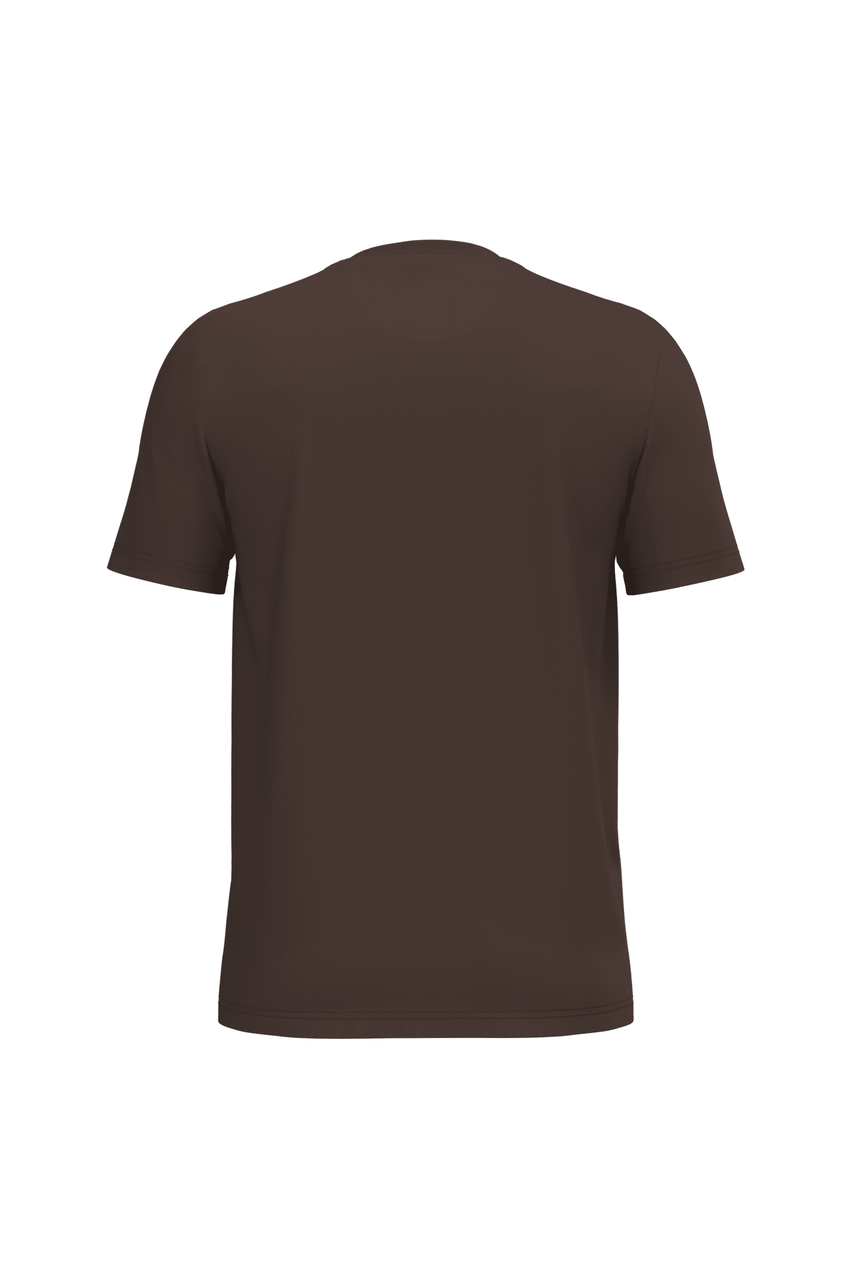 Native Spirit NS300 Bio-T-Shirt Deep Chocolate – Rückseite