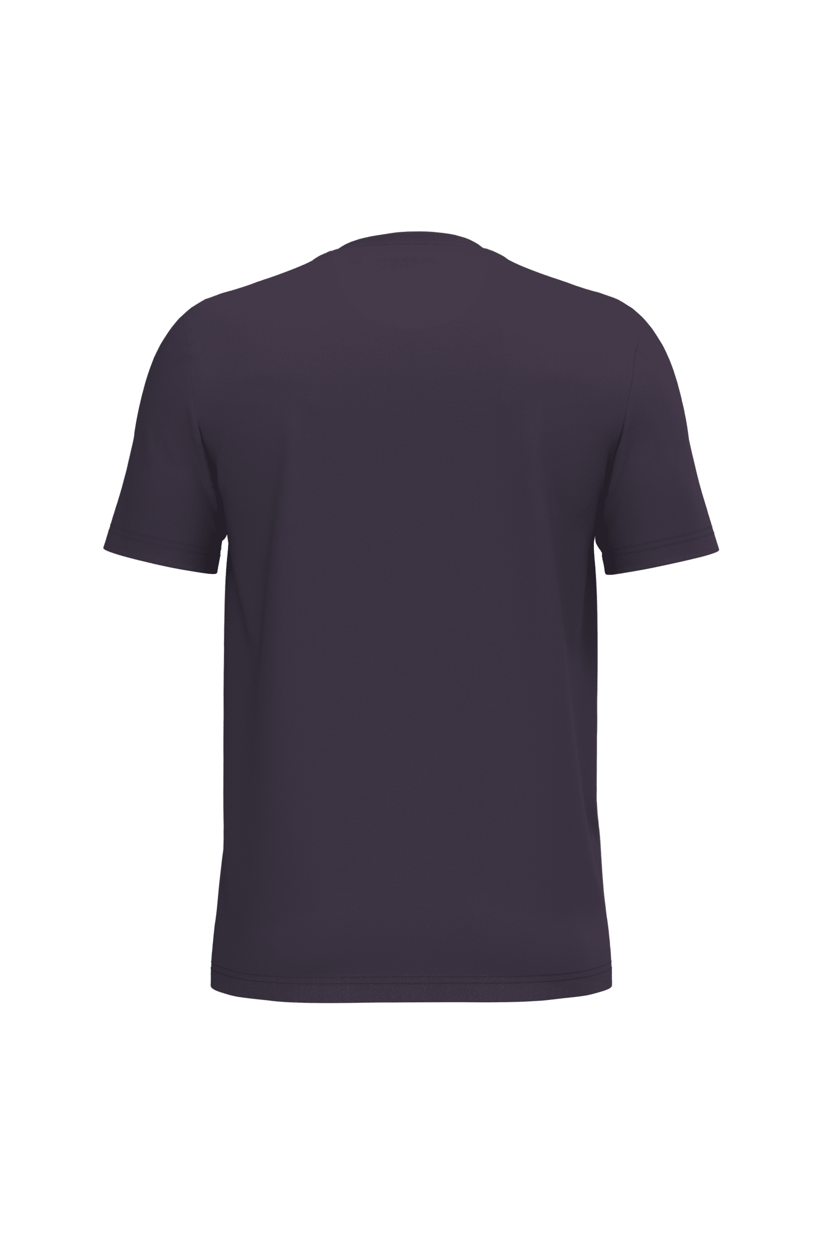 Native Spirit NS300 Bio-T-Shirt Deep Plum – Rückseite