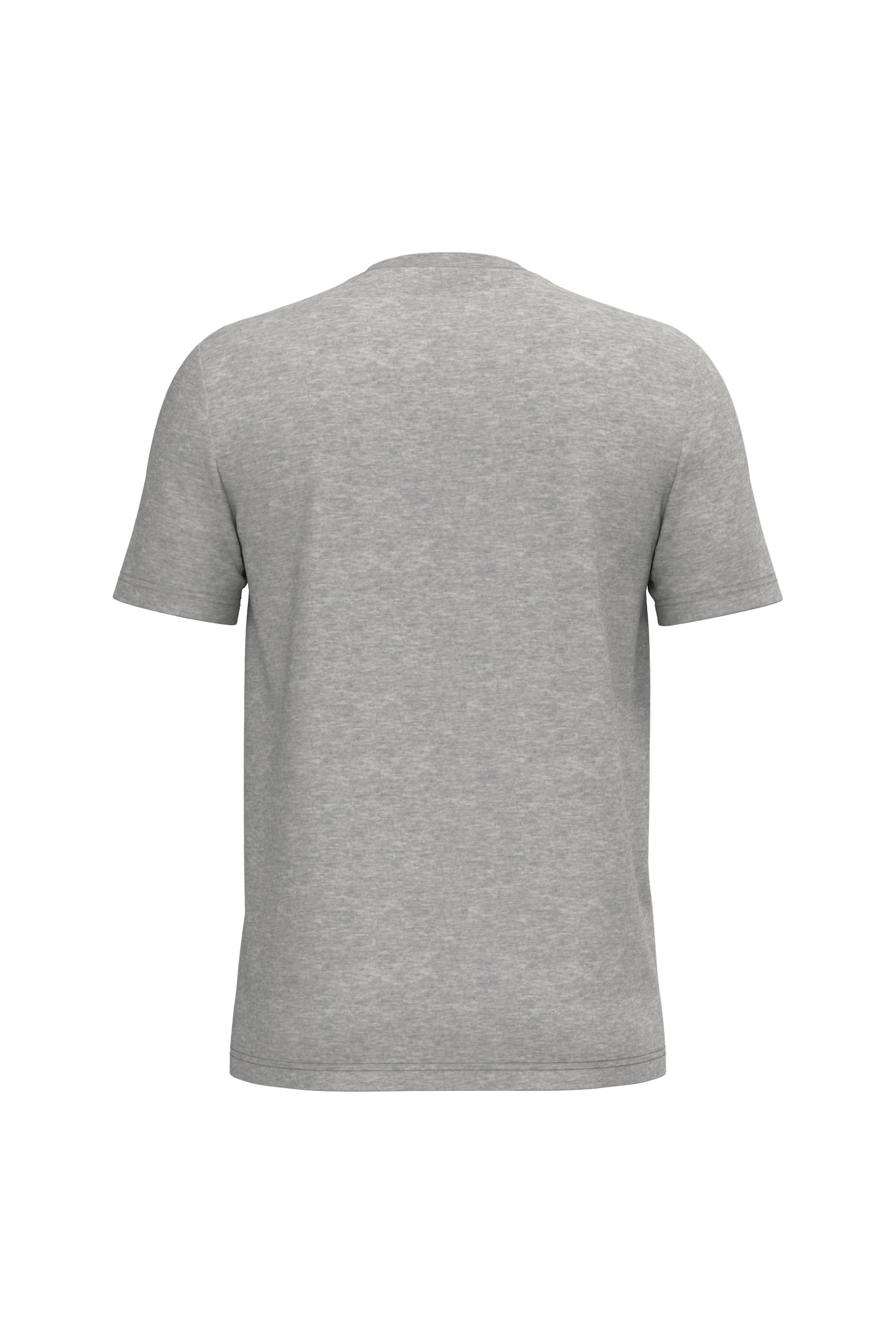 Native Spirit NS300 Bio-T-Shirt Moon Grey Heather – Rückseite
