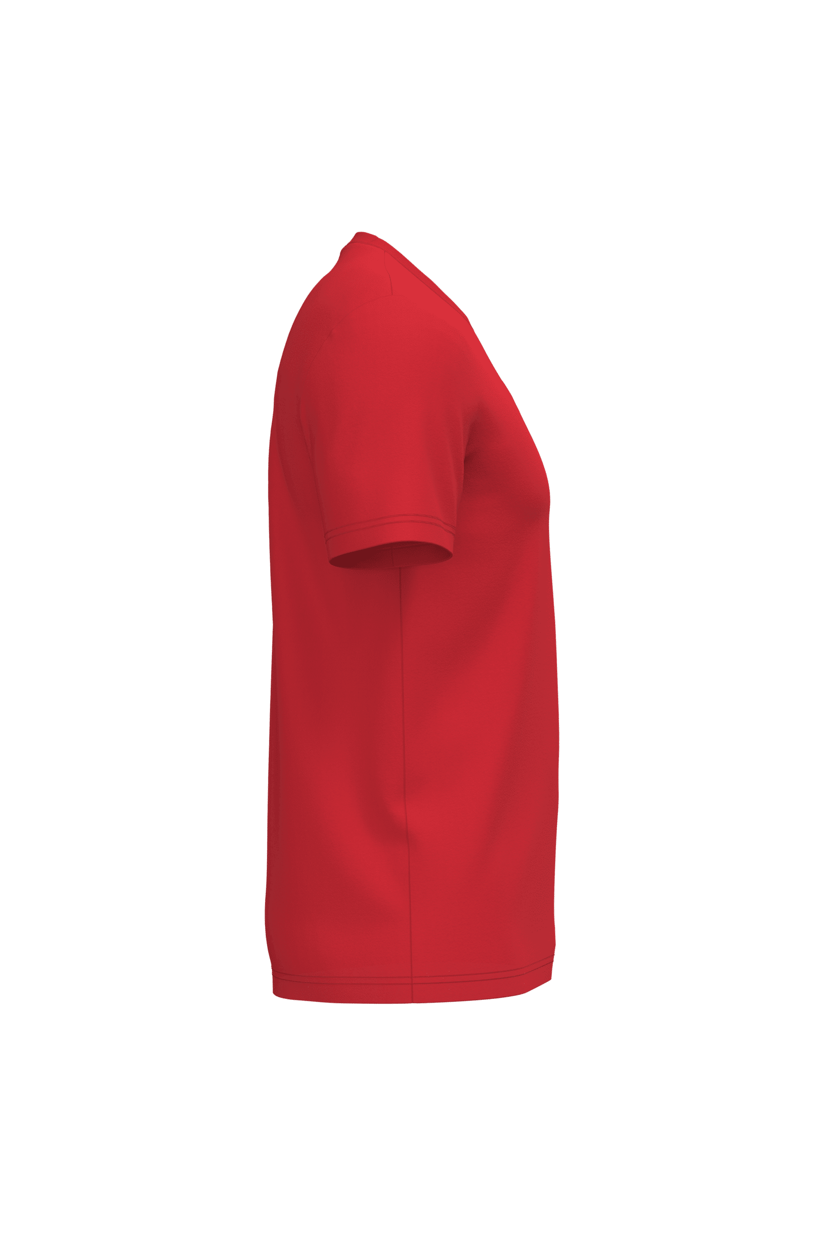 Native Spirit NS300 Bio-T-Shirt Poppy Red – Seitenansicht