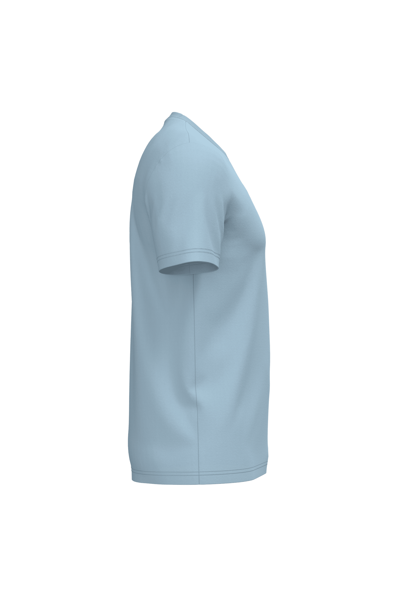 Native Spirit NS300 Bio-T-Shirt Aquamarine – Seitenansicht
